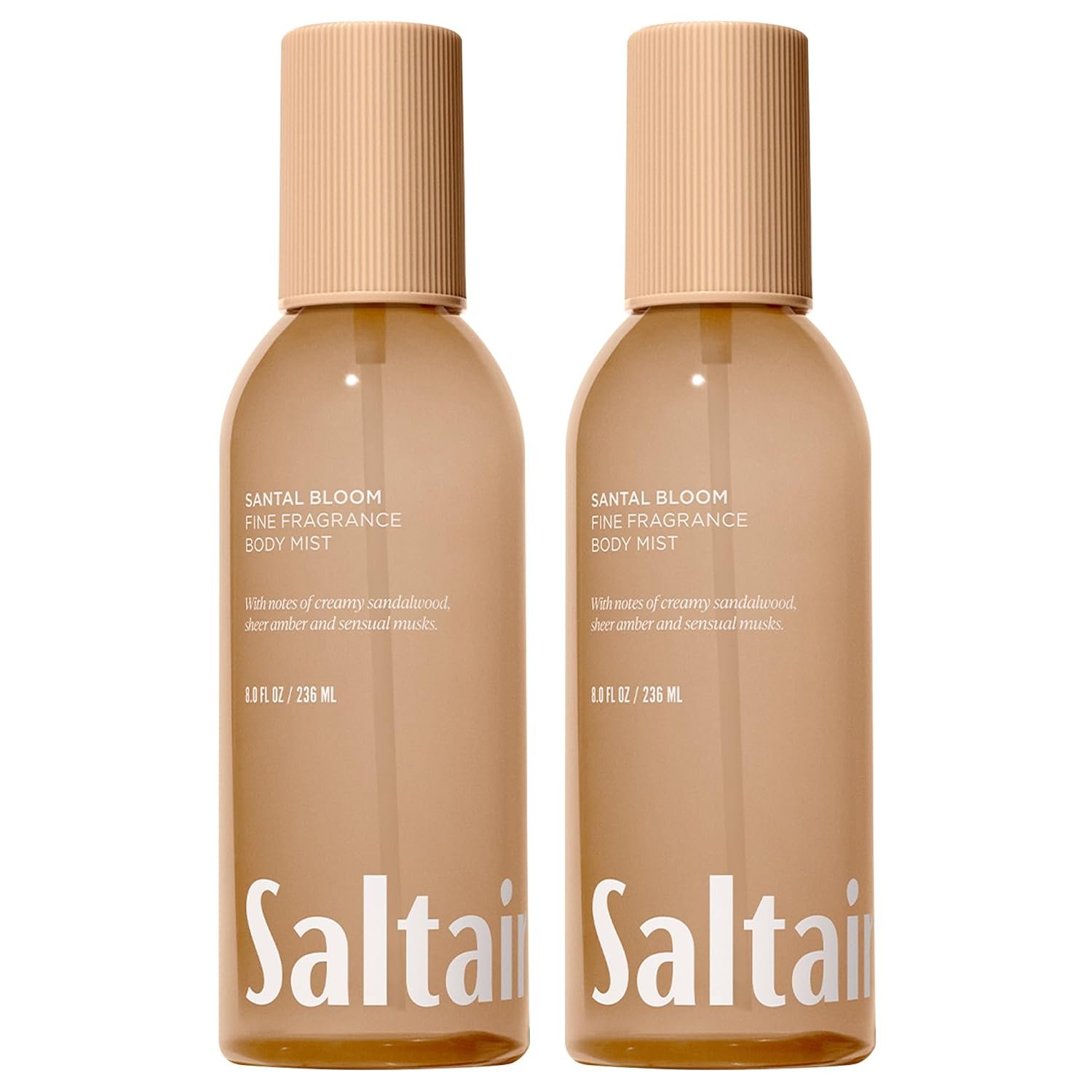 Saltair Body Mist | Fine Fragrance Body Spray | Santal Bloom, 2 Pack, 8 oz