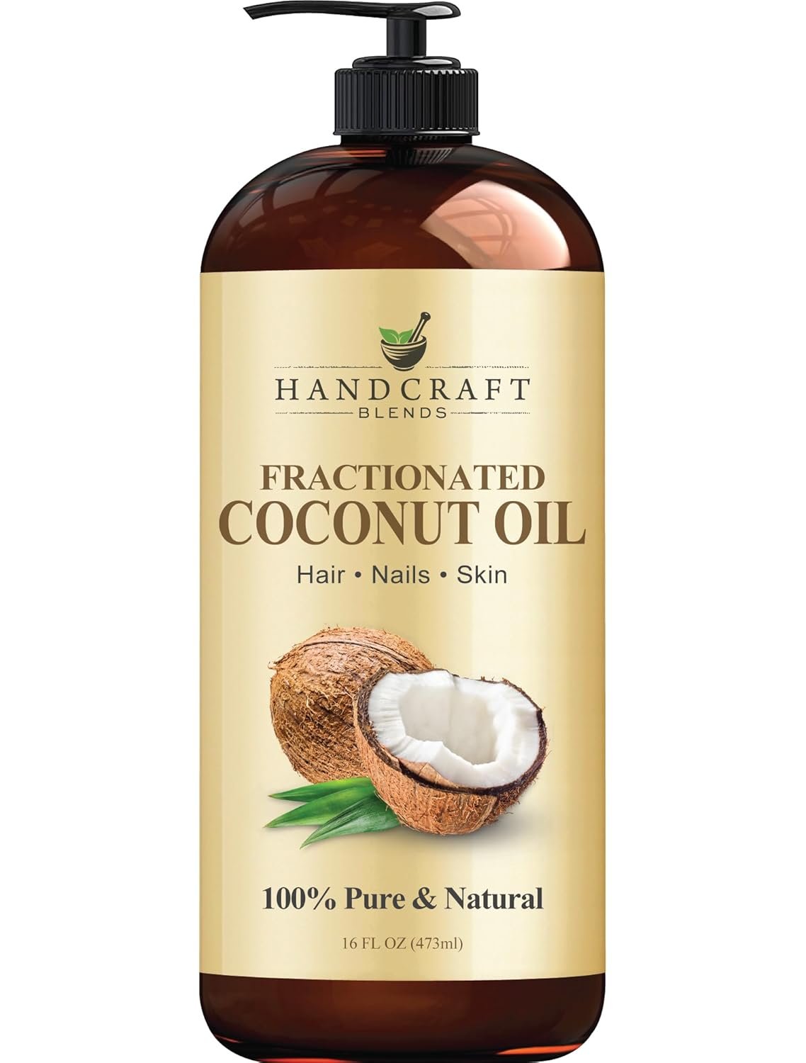 Handcraft Blends Fractionated Coconut Oil – 16 Fl Oz