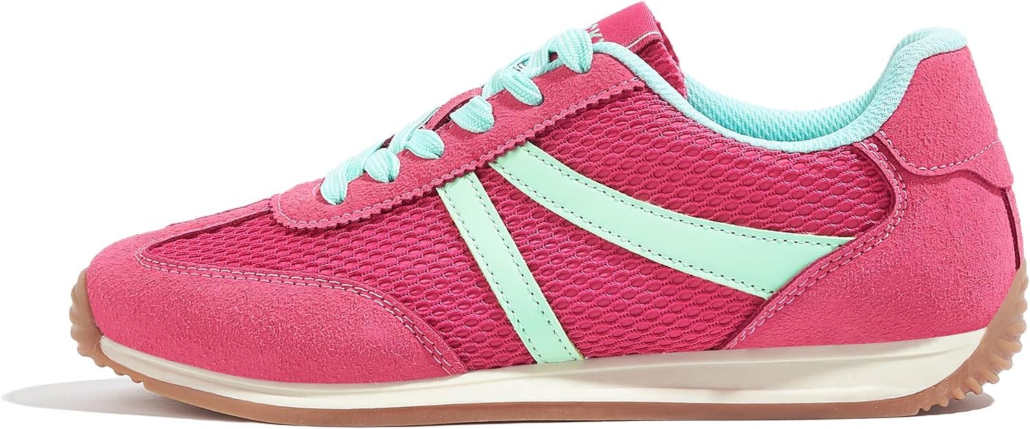 LUCKY STEP Women’s Retro Fashion Sneakers | Non Slip | Comfortable Casual | Breathable Classic