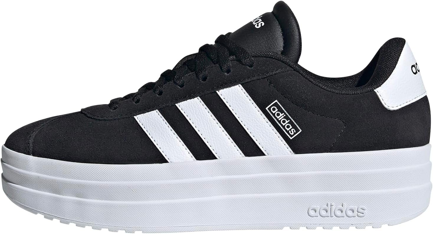 adidas Womens Vl Court Bold Sneakers Shoes Casual – Pink