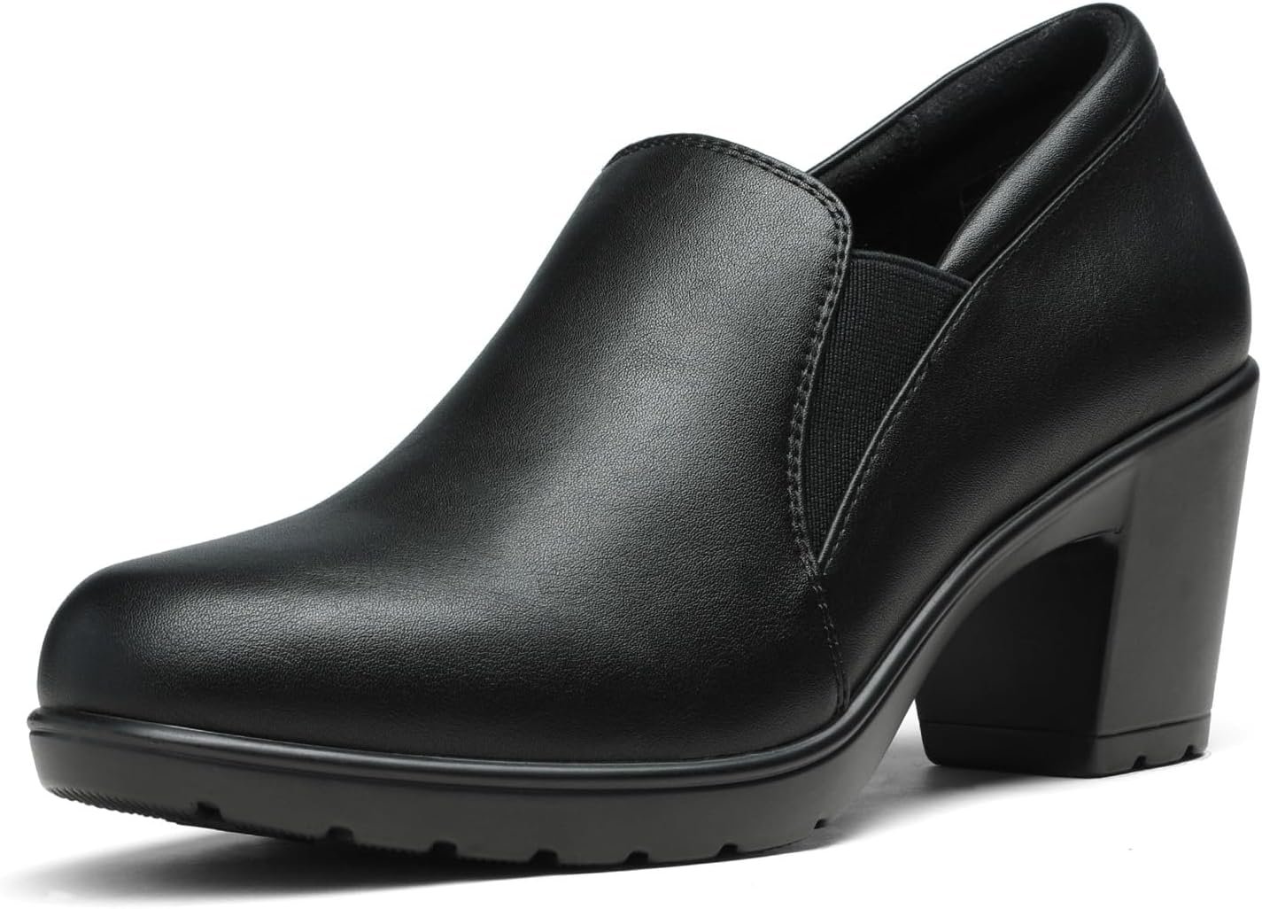 DREAM PAIRS Women’s Dress Shoes Block Heel Loafers Pumps