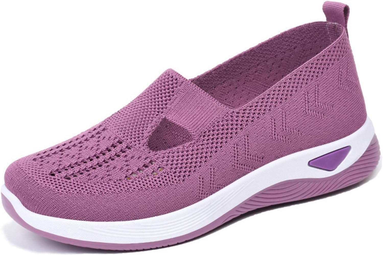 Women’s Woven Orthopedic Breathable Soft Shoes Arch Support, Diabetes Foam Shoes Walking Anti-Skid Sports Shoes