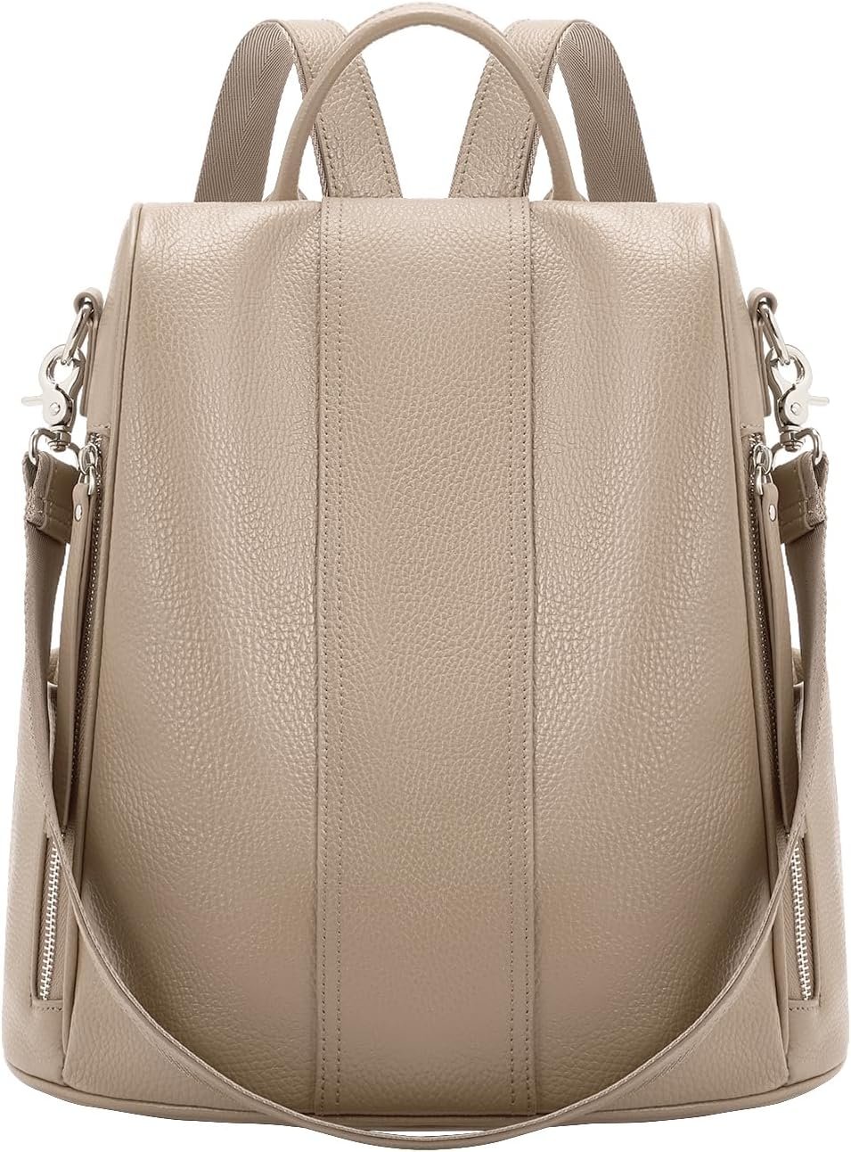 Genuine Leather Backpack Purse for Women Anti-theft Fashion Backpack Bags
