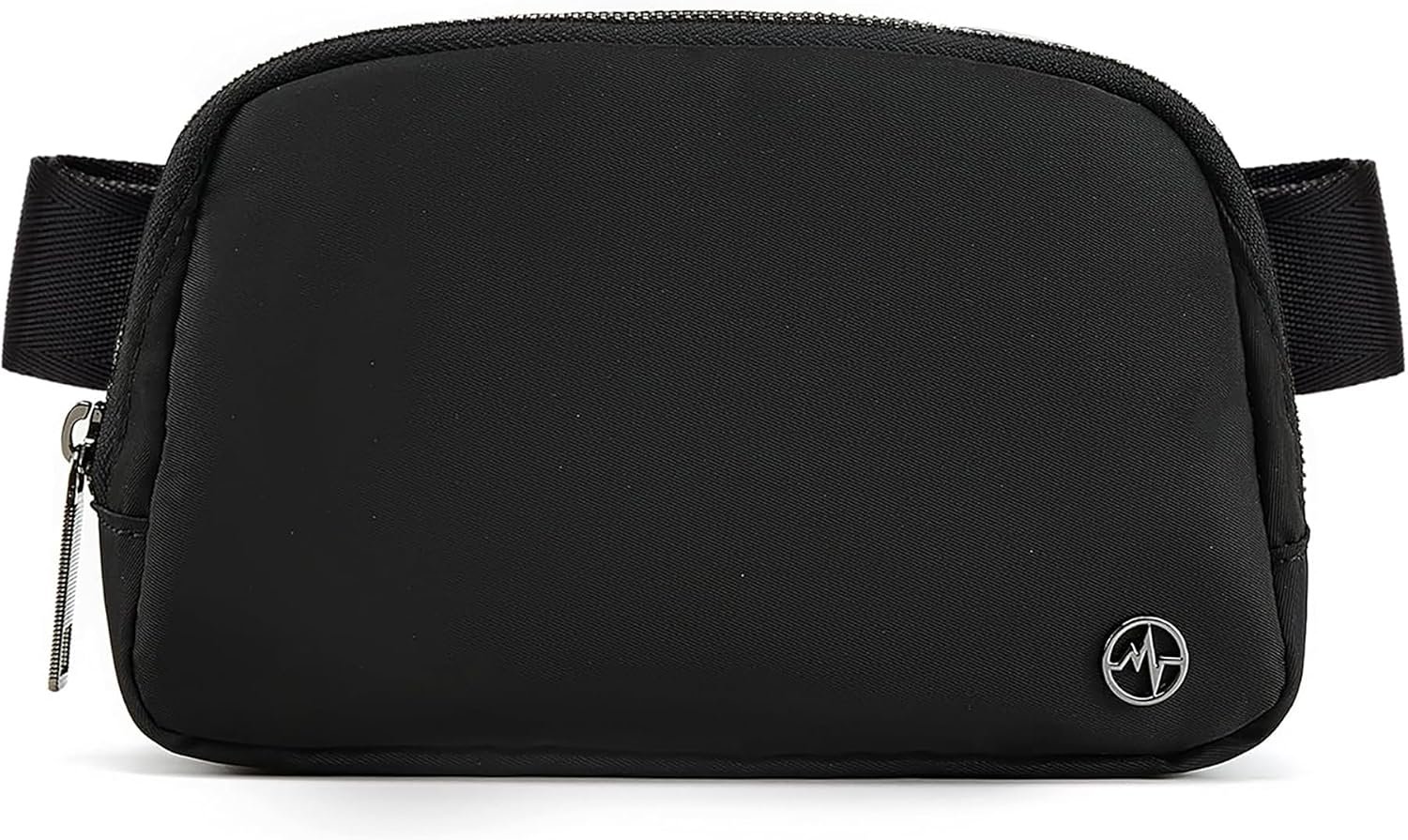 Pander Crossbody Belt Bag for Women and Men, Travel and Everyday Use, Black