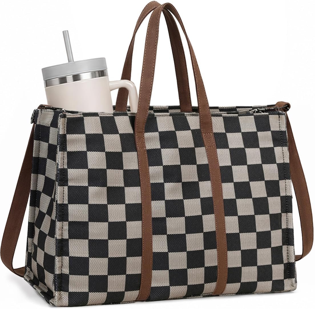 BTOOP Work Tote Bag for Women, Laptop Tote Bag With 15.6 Inch Padded Compartment, Teacher Nurse Bible Bags