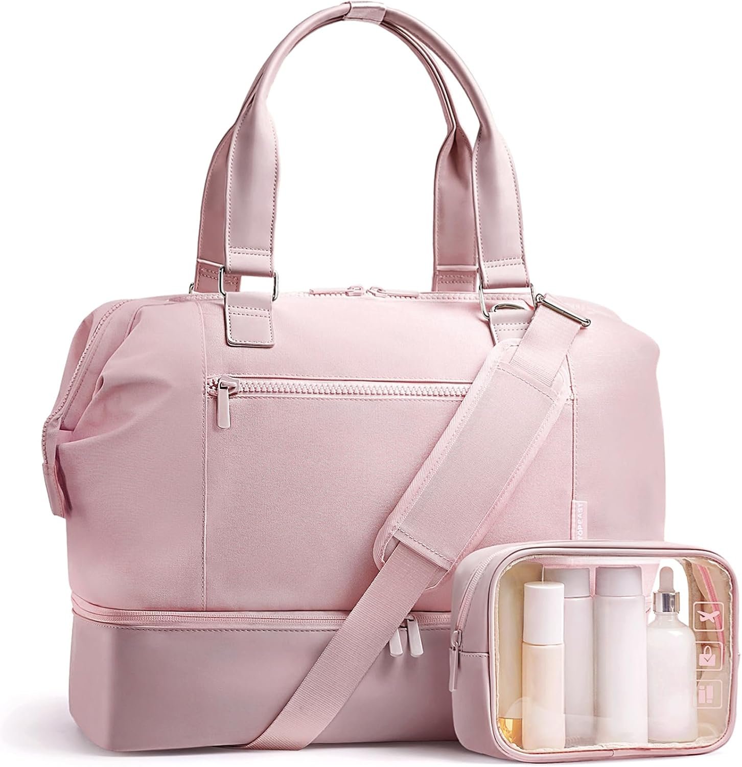 TOPEAST Travel Duffle Bag, Weekender Bags for Women with Shoe Compartment