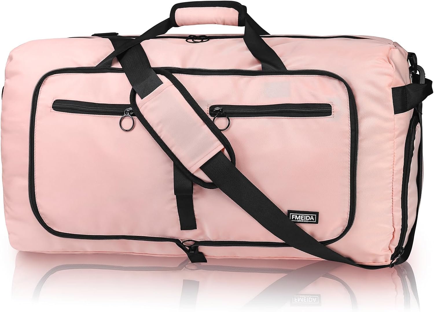 Fmeida 65L Duffle Bag Foldable Travel Duffel Bags for Men Women Travel Bag