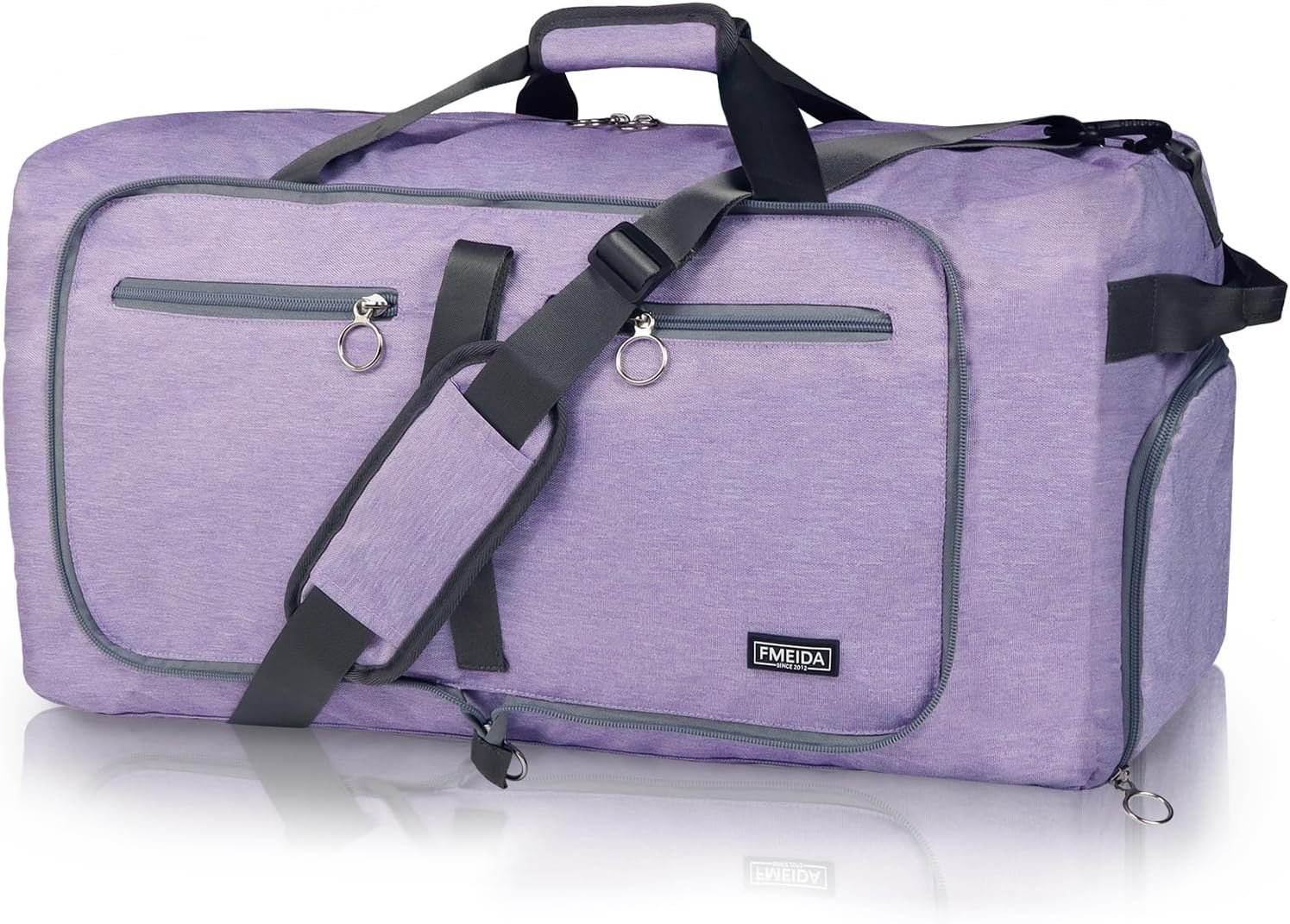 Fmeida 65L Duffle Bag Foldable Travel Duffel Bags for Men Women Travel Bag