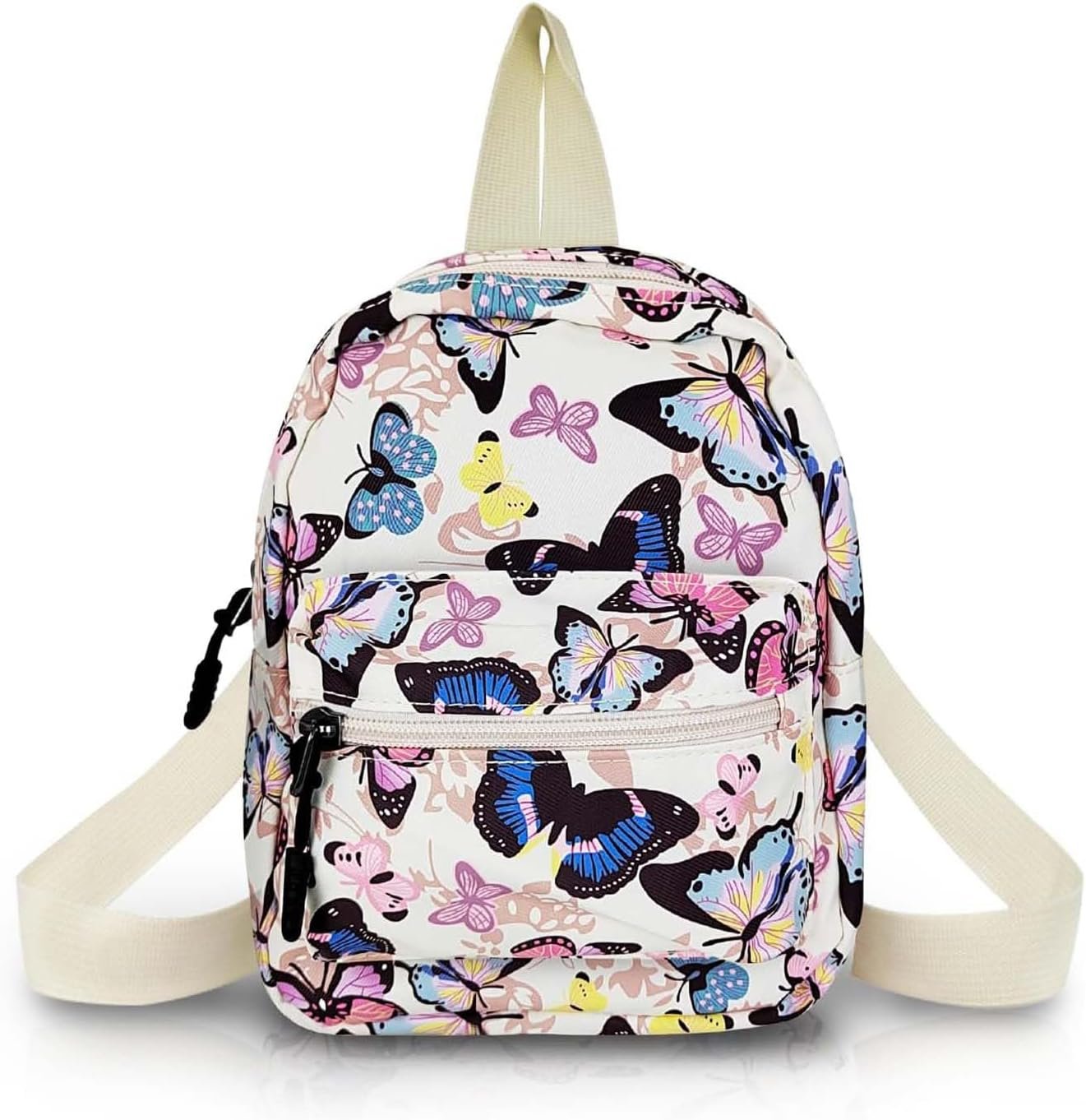 Small Backpack for Women and Girls, Mini Backpack Purse Stylish Cute Backpacks Casual Womens Backpacks with 2 Pockets (Butterfly)