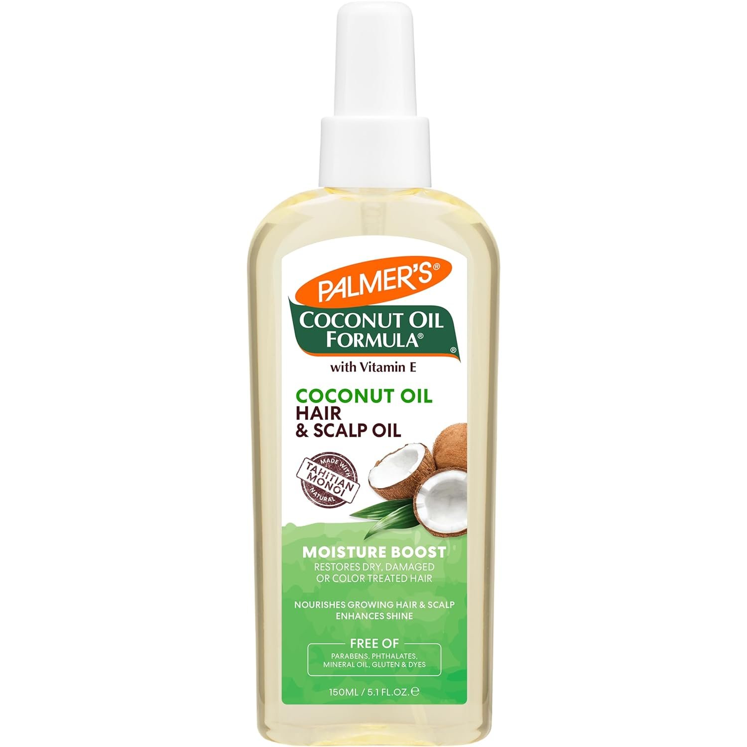 Palmer’s Moisture Boost Hair & Scalp Restorative Coconut Oil (5.1 Oz)