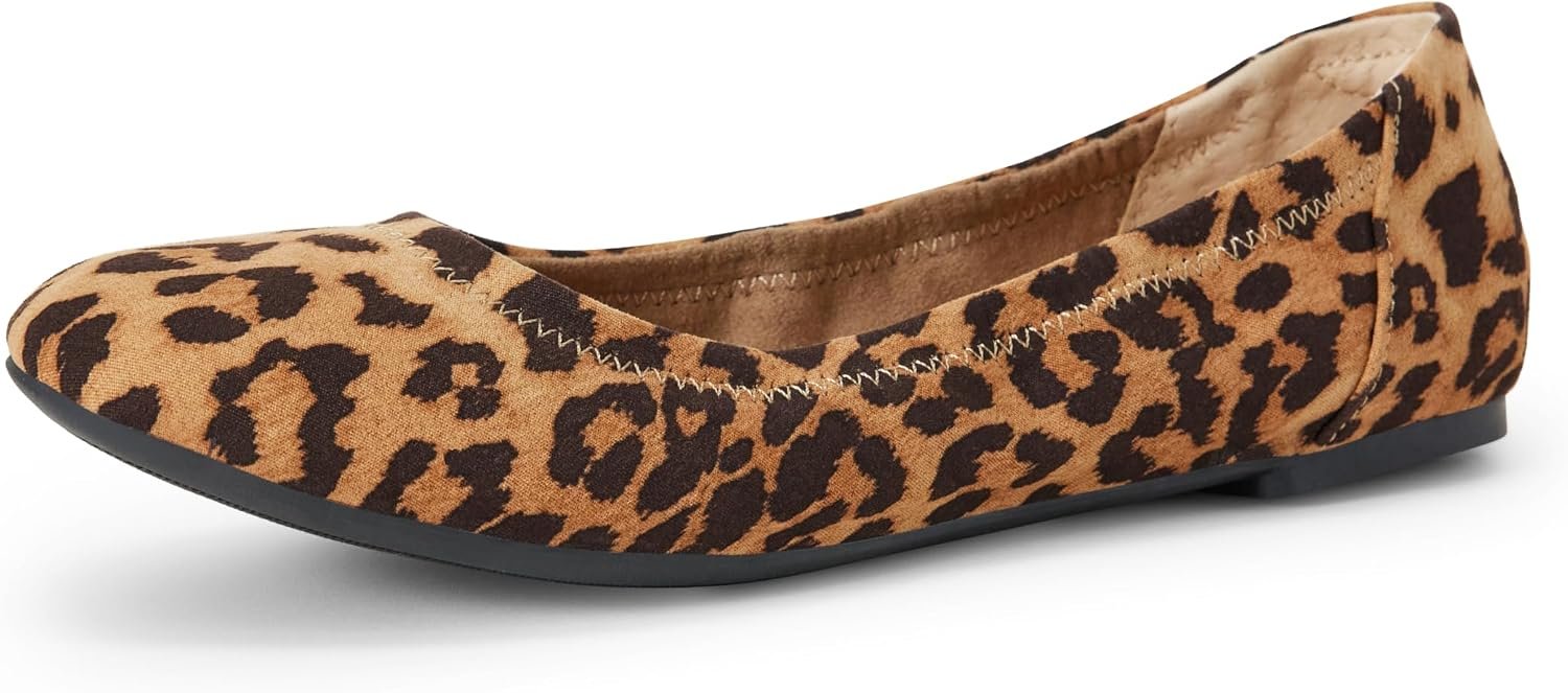 Amazon Essentials Women’s Belice Comfortable Slip-On Ballet Flats Shoes