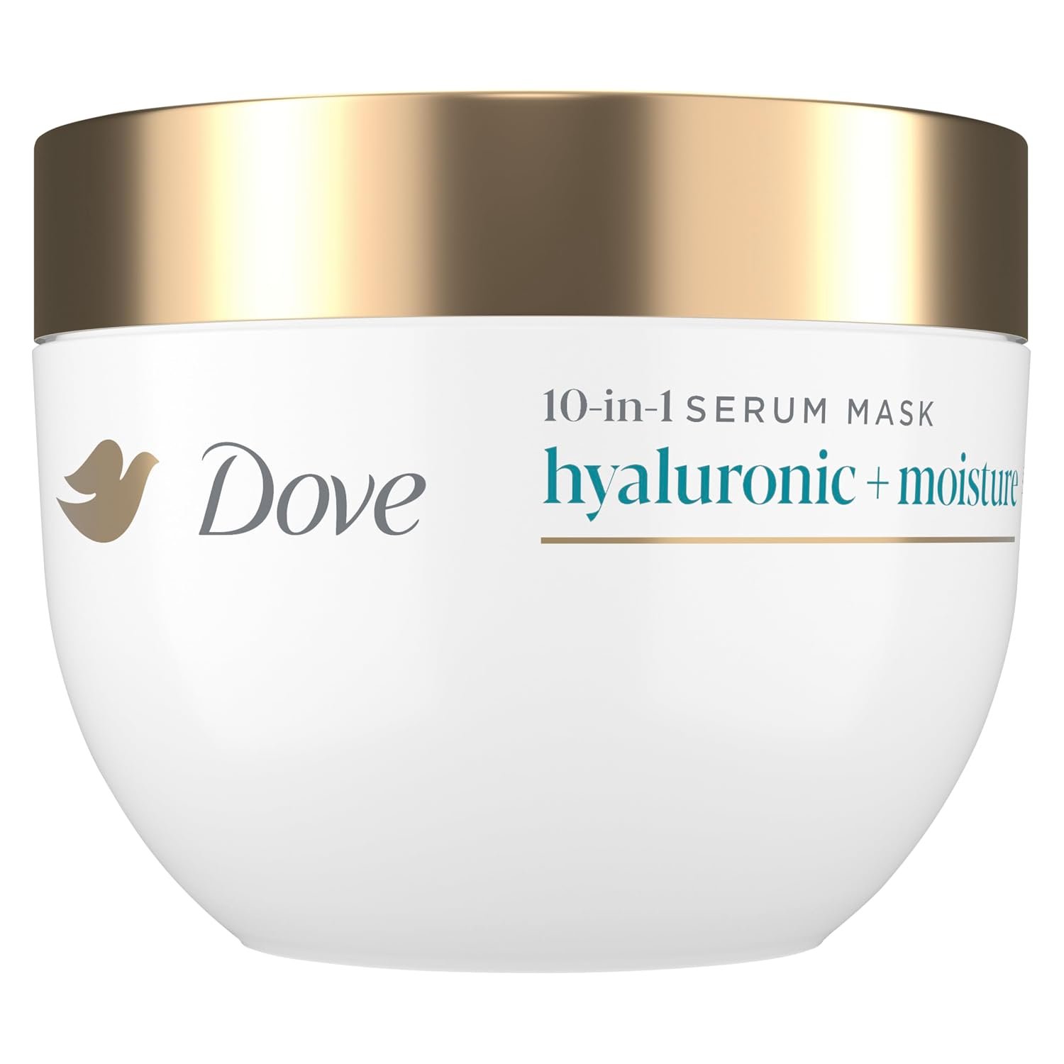 Dove Hyaluronic + Moisture Mask for Dry Hair with Hyaluronic Serum 9.2oz