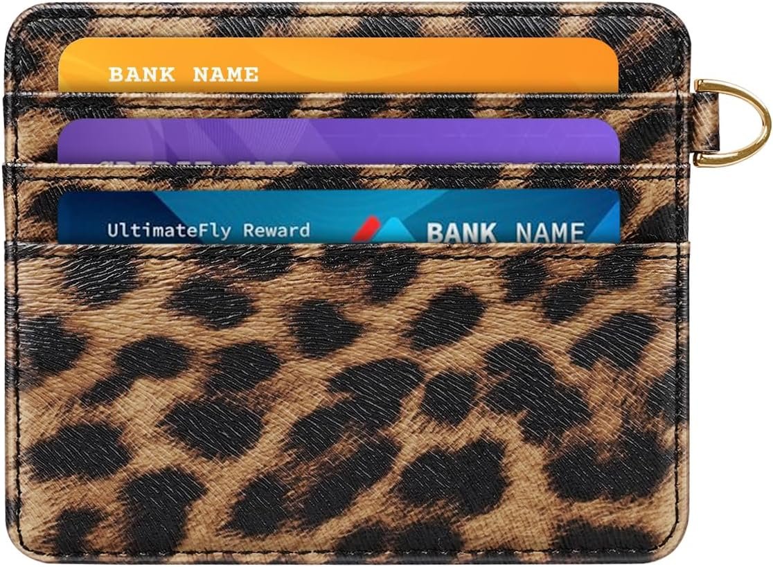 Slim Minimalist Pocket Credit Card Holder Wallet Women