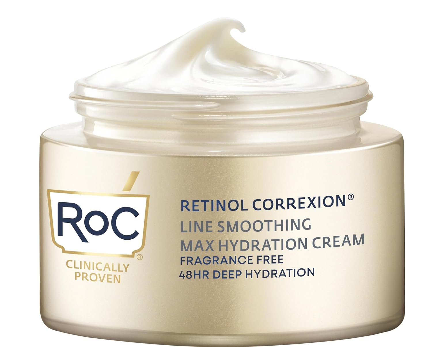 RoC Retinol Correxion Max Daily Hydration Face Moisturizer, Fragrance-Free