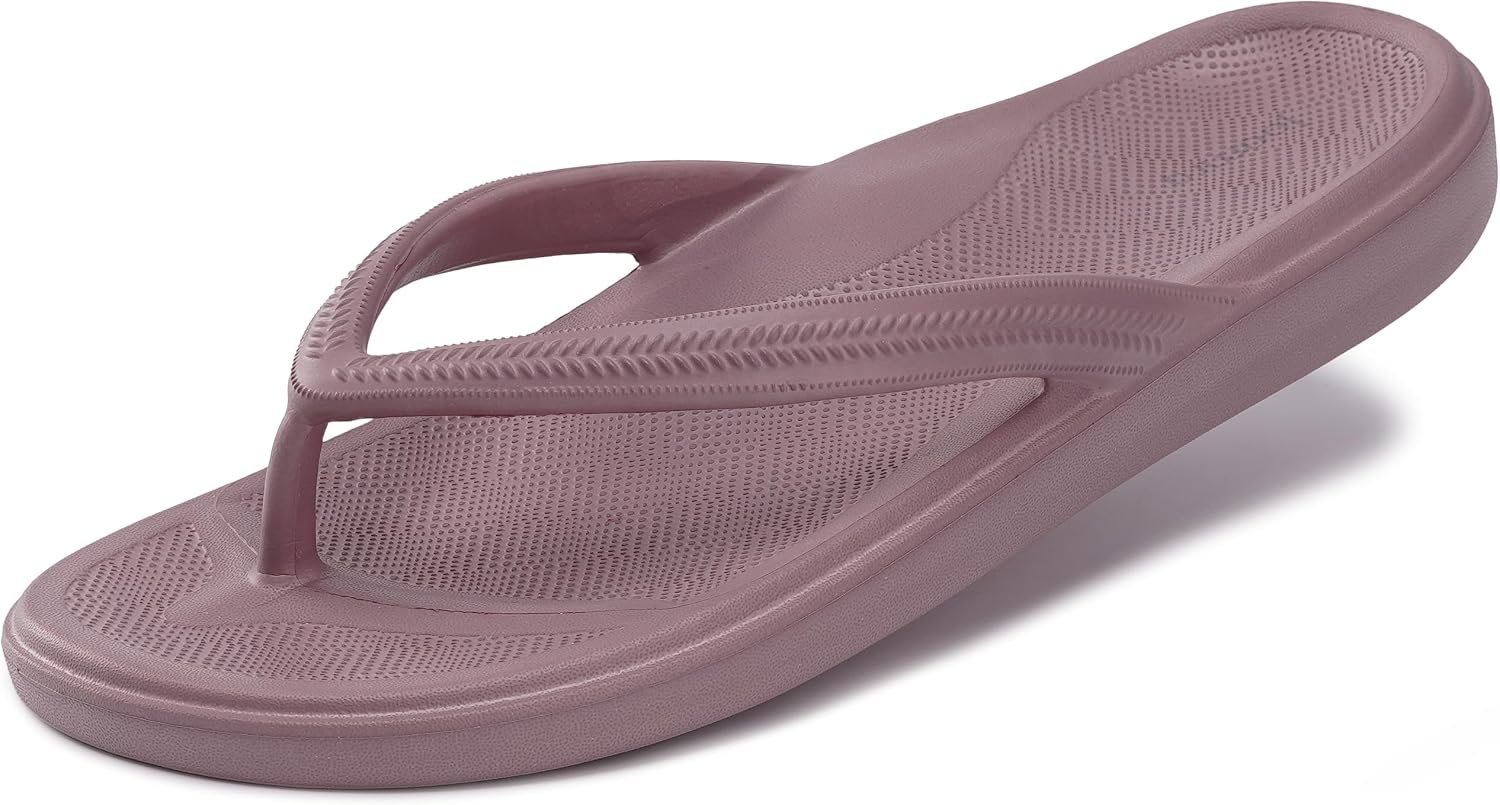 Joomra Womens Arch Support Flip Flops Plantar Fasciitis Thong Sandals