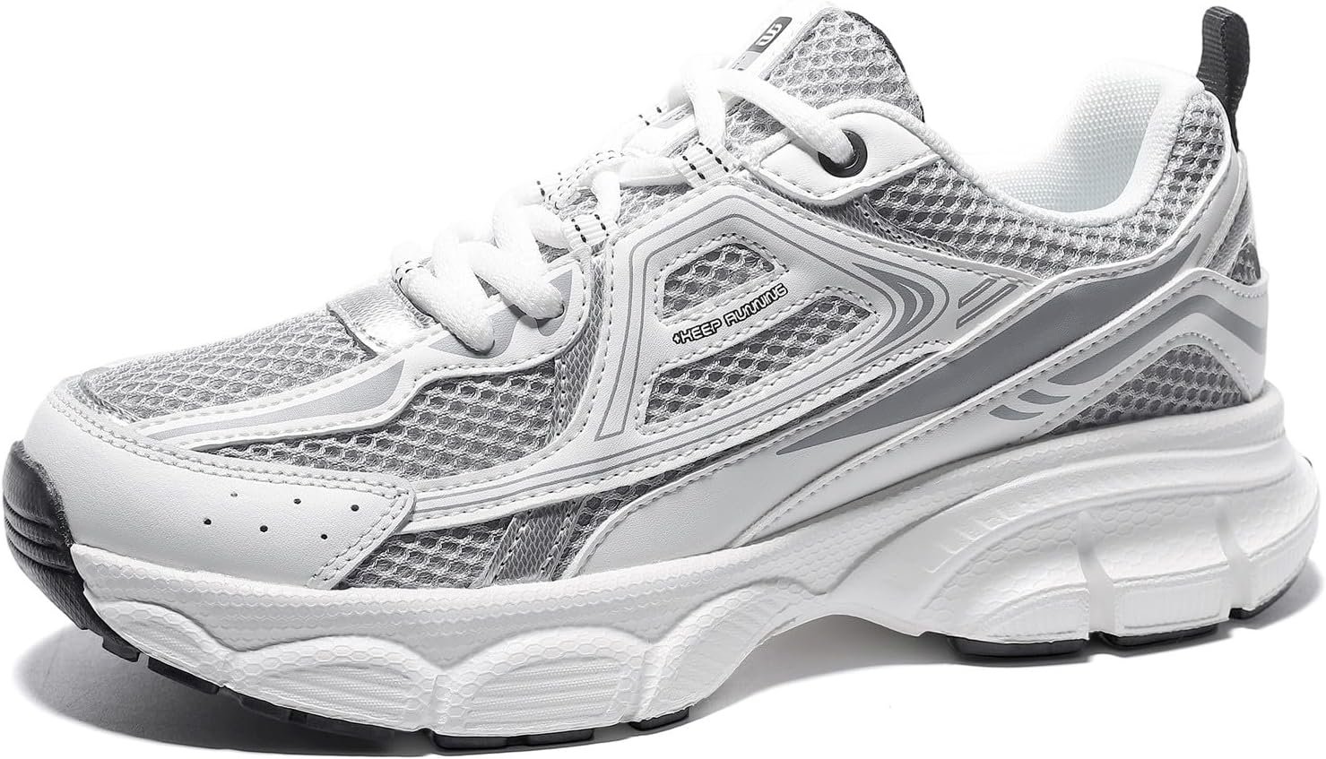 BAASPLOA Women’s Chunky Fashion Sneakers Gym Workout Tennis Shoes