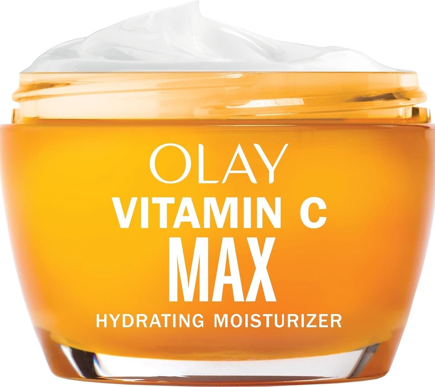Olay, Vitamin C MAX Face Moisturizer, Brightening Cream for Women, Hydrating, Evens Tone, Dark Spot and Hyperpigmentation Reduction, Glowing Skin Care – Niaciniamide, Peptides, 1.7 Ounce