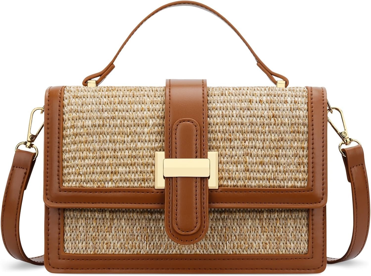 KKXIU Crossbody Bag for Women, Top Handle Purse Small Designer Handbag