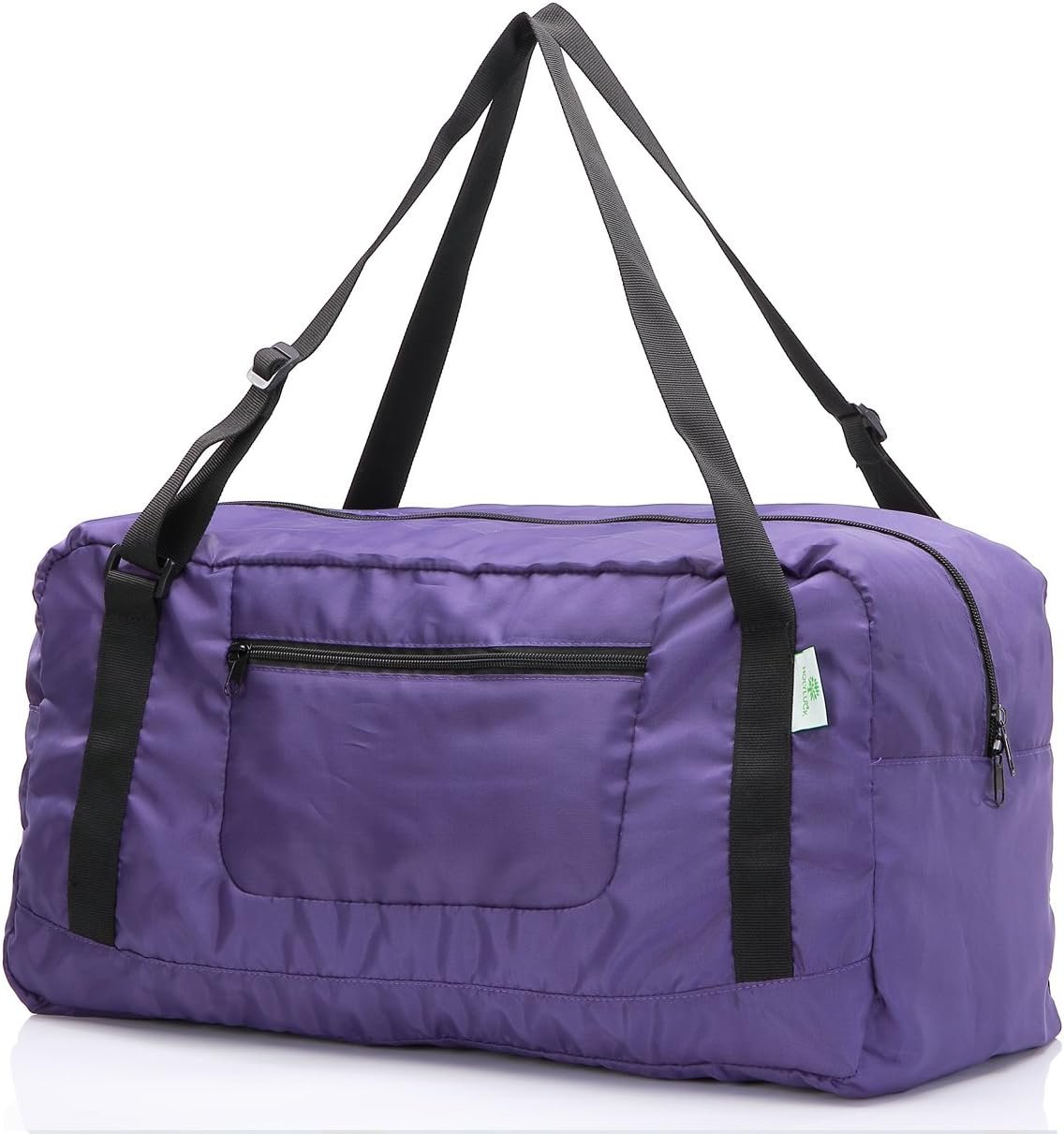 HOLYLUCK Foldable Travel Duffel Bag For Women & Men Luggage Great for Gym (Purple)
