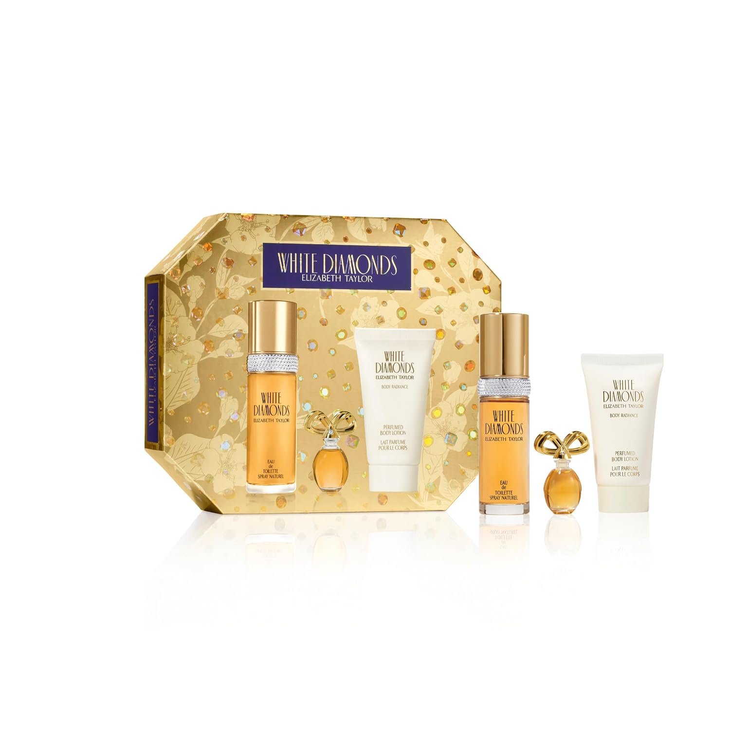 Elizabeth Taylor White Diamonds 3-Piece Fragrance Gift Set for Women