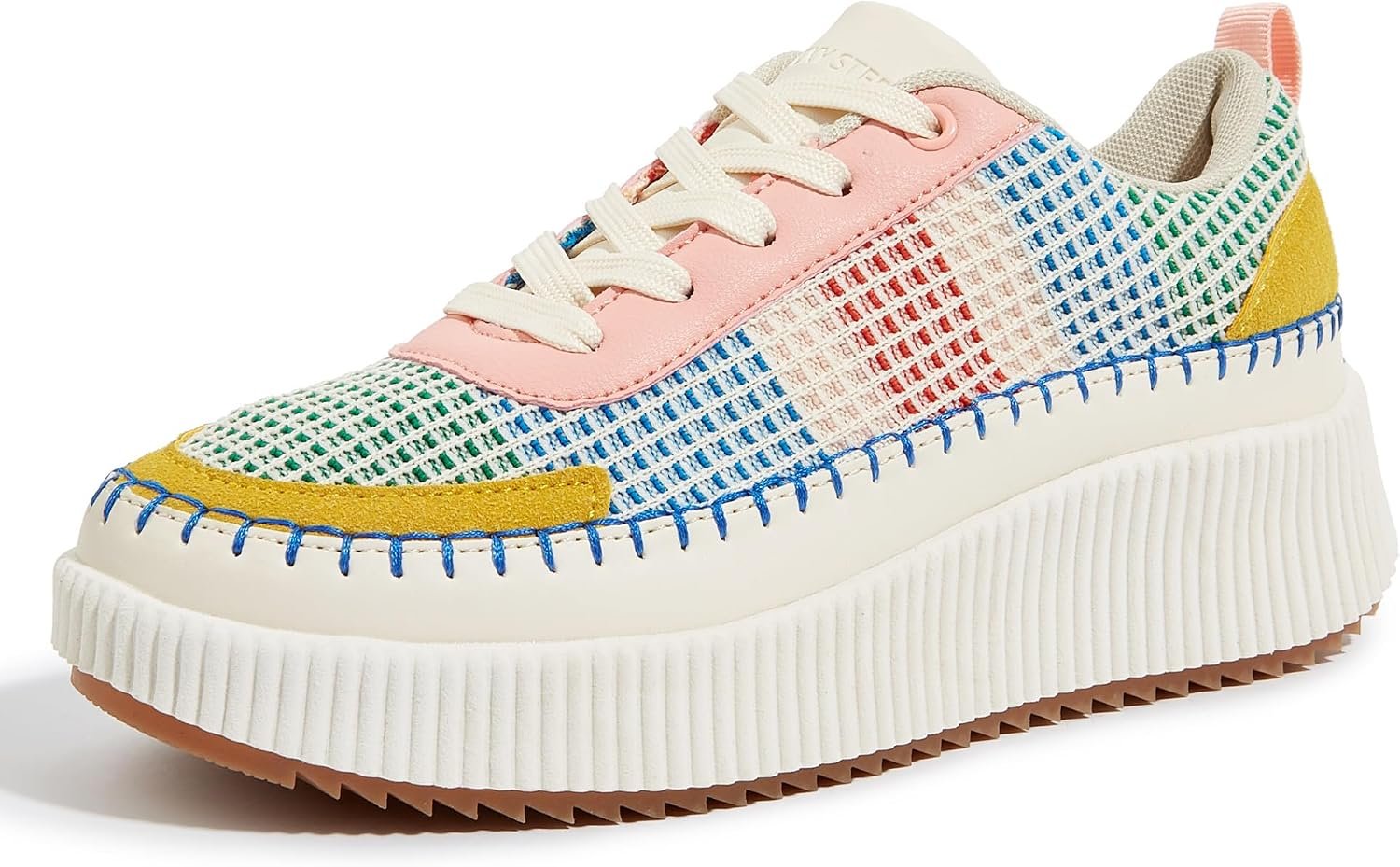 LUCKY STEP Women’s Woven Platform Sneakers Tennis
