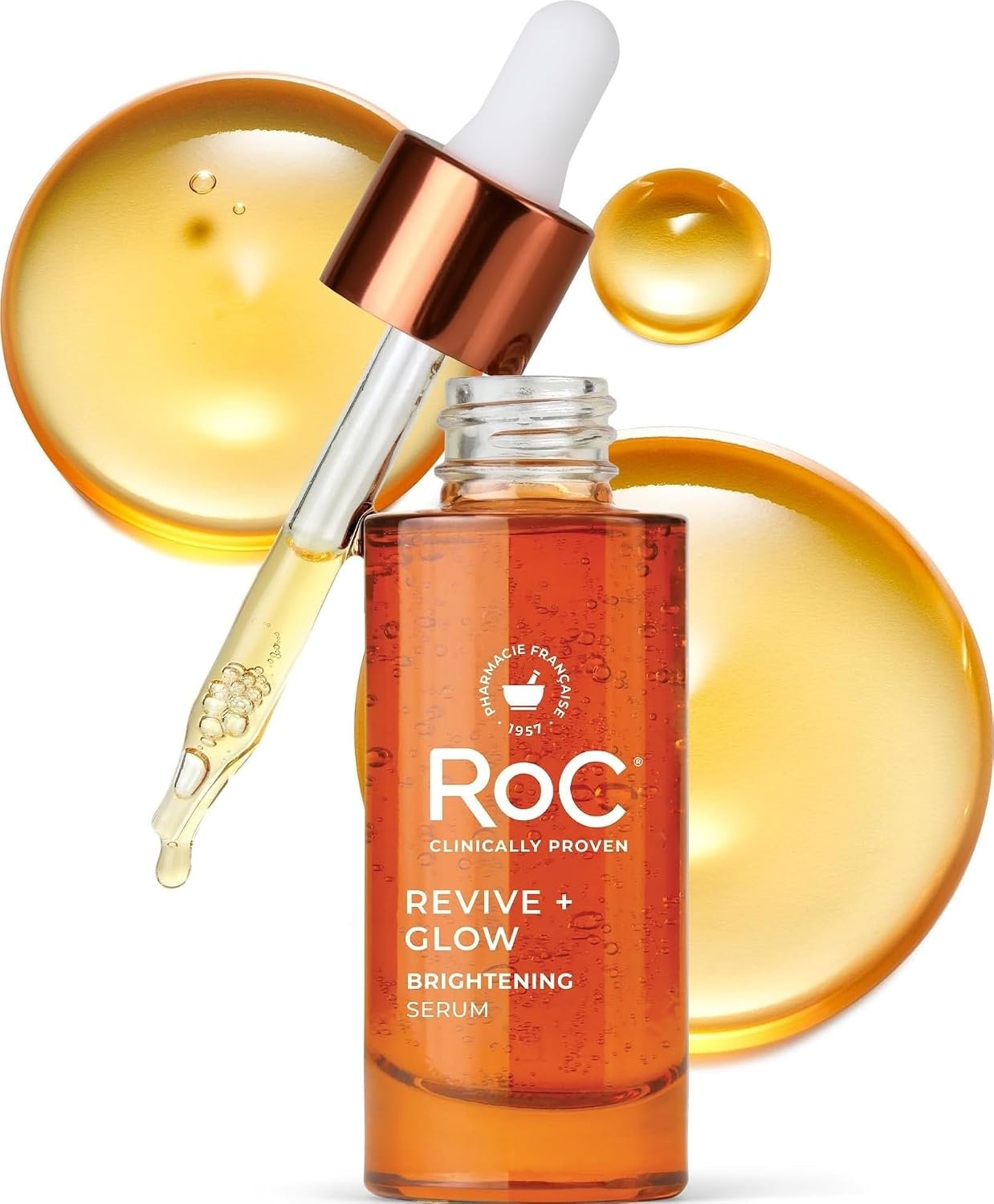 RoC Vitamin C Serum for Face Multi Correxion Revive + Glow, 10% Active, 1oz