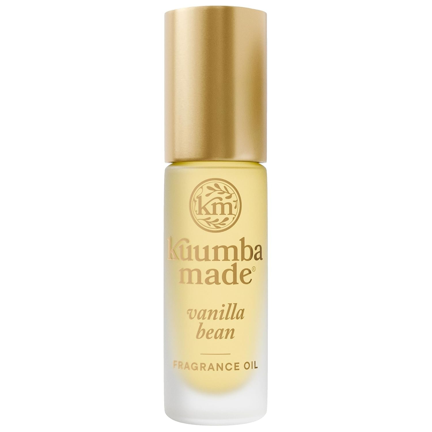 Kuumba Made Vanilla Bean Fragrance Oil Roll-On, Alcohol-Free, 0.15 Fl Oz | Long-Lasting Scented Oil with Coffee Bean, Amber, Musk Notes, Botanical, Skin-Friendly Perfume Roller, Vegan, Cruelty-Free