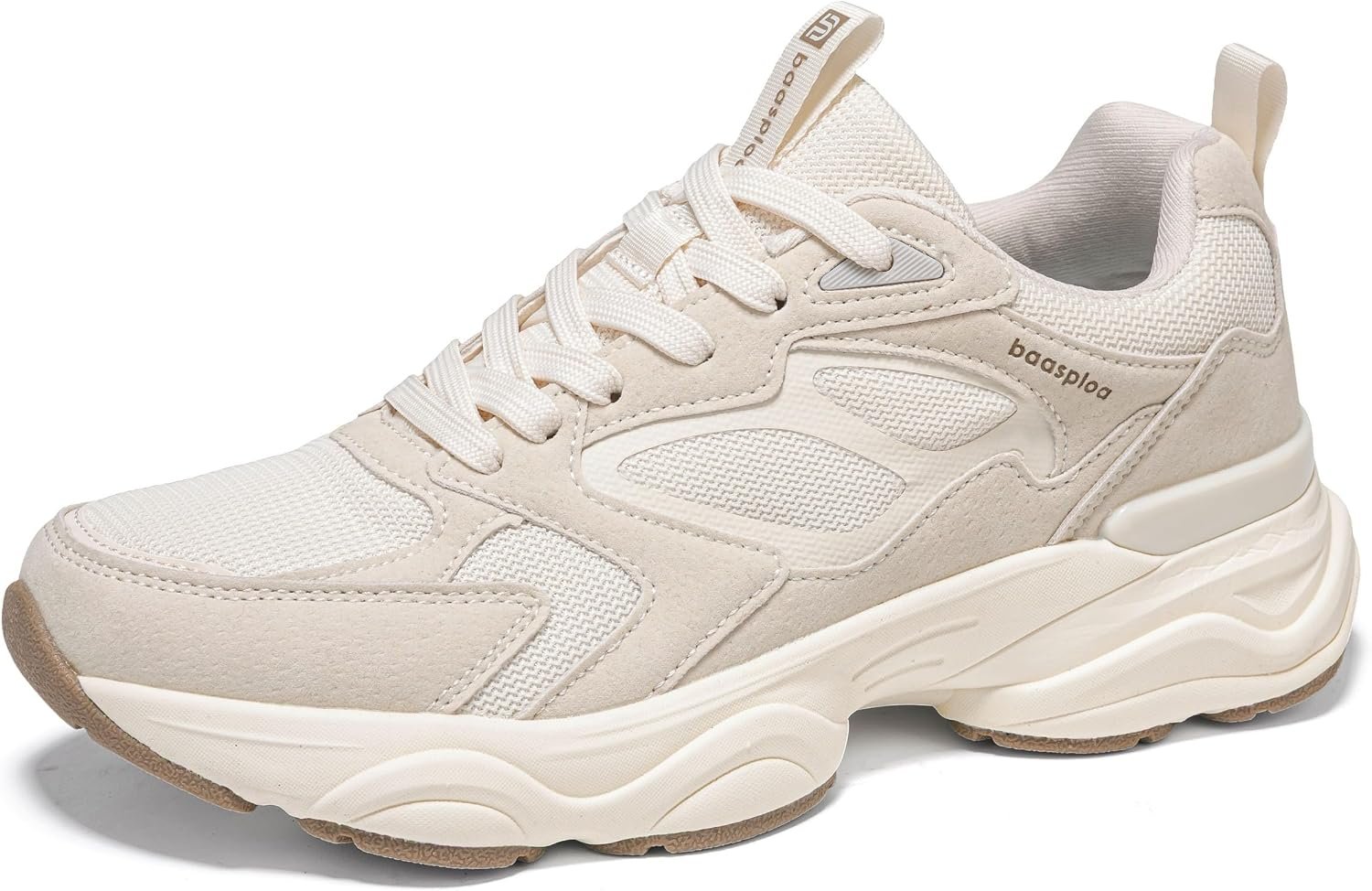 BAASPLOA Women’s Fashion Sneakers Chunky Tennis Shoes for Gym Workout