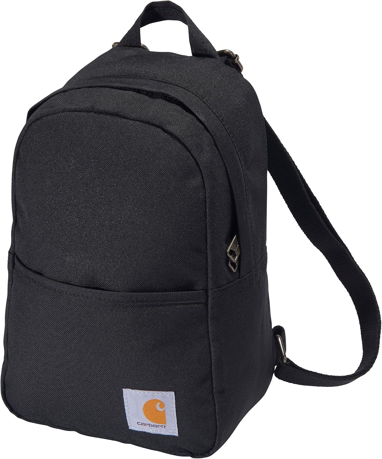 Carhartt Classic Mini Backpack Black | Durable 600-Denier Water-Repellent Back to School Bag for Grade School