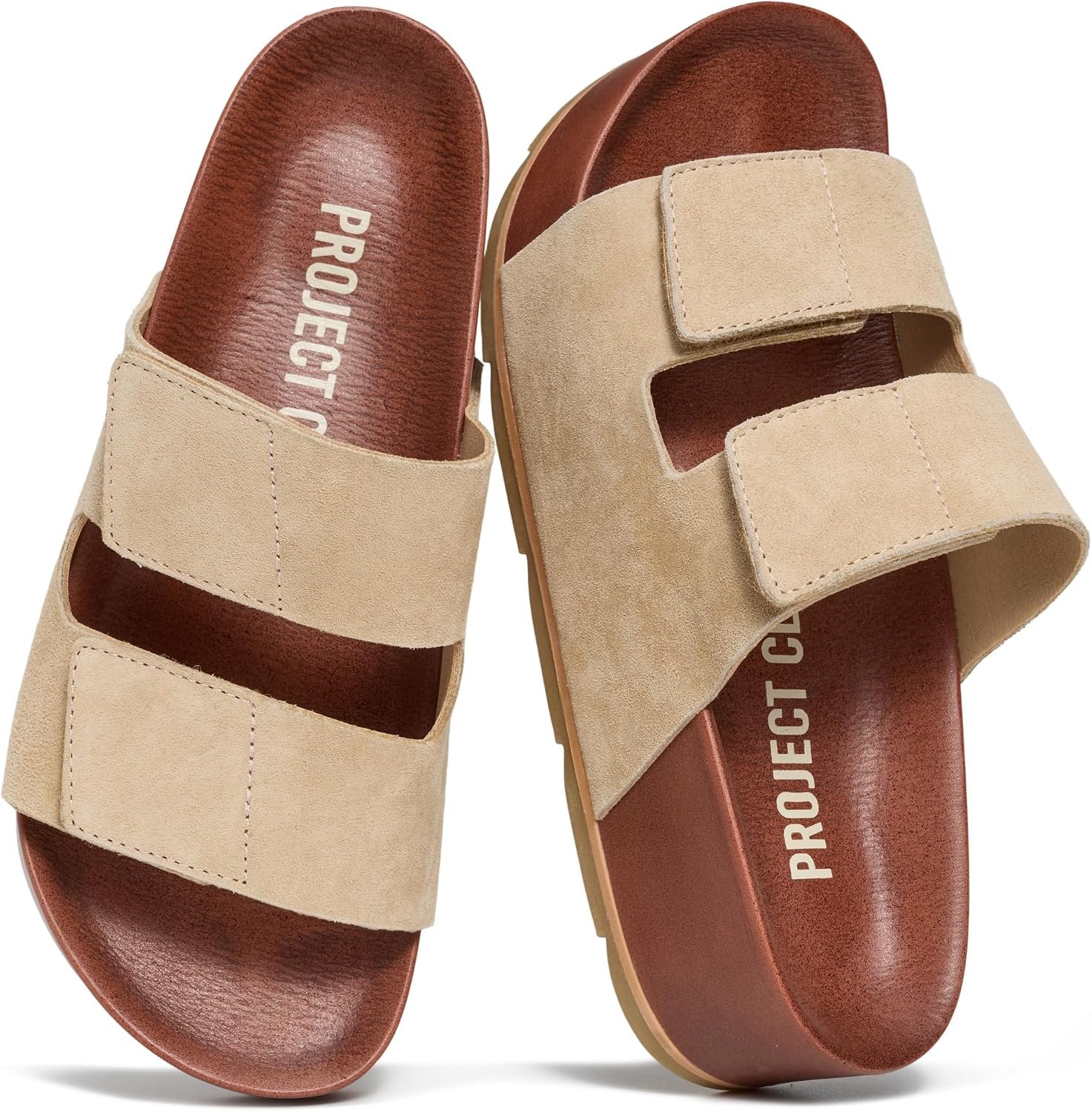 Project Cloud 100% Genuine Leather Platform Sandals Women Summer Wedges