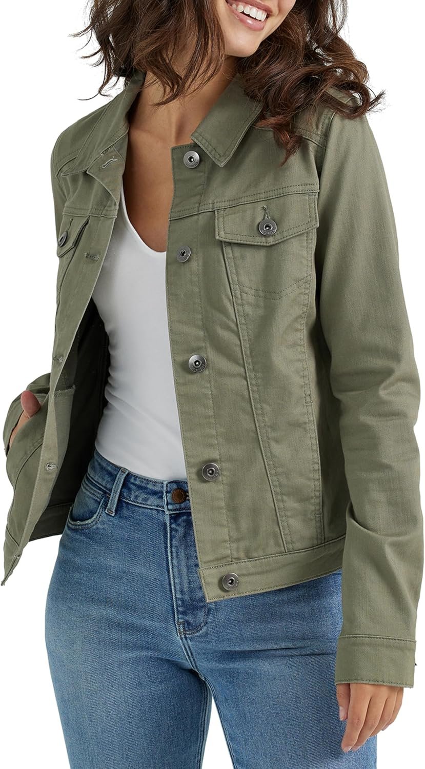 Wrangler Authentics Women’s Stretch Denim Jacket