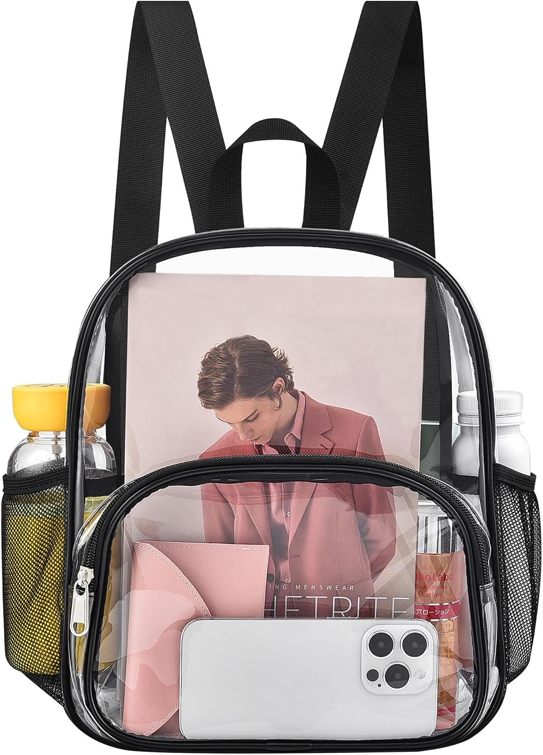 Clear Backpack for Stadium Events Stadium Approved Fashion Women Backpack
