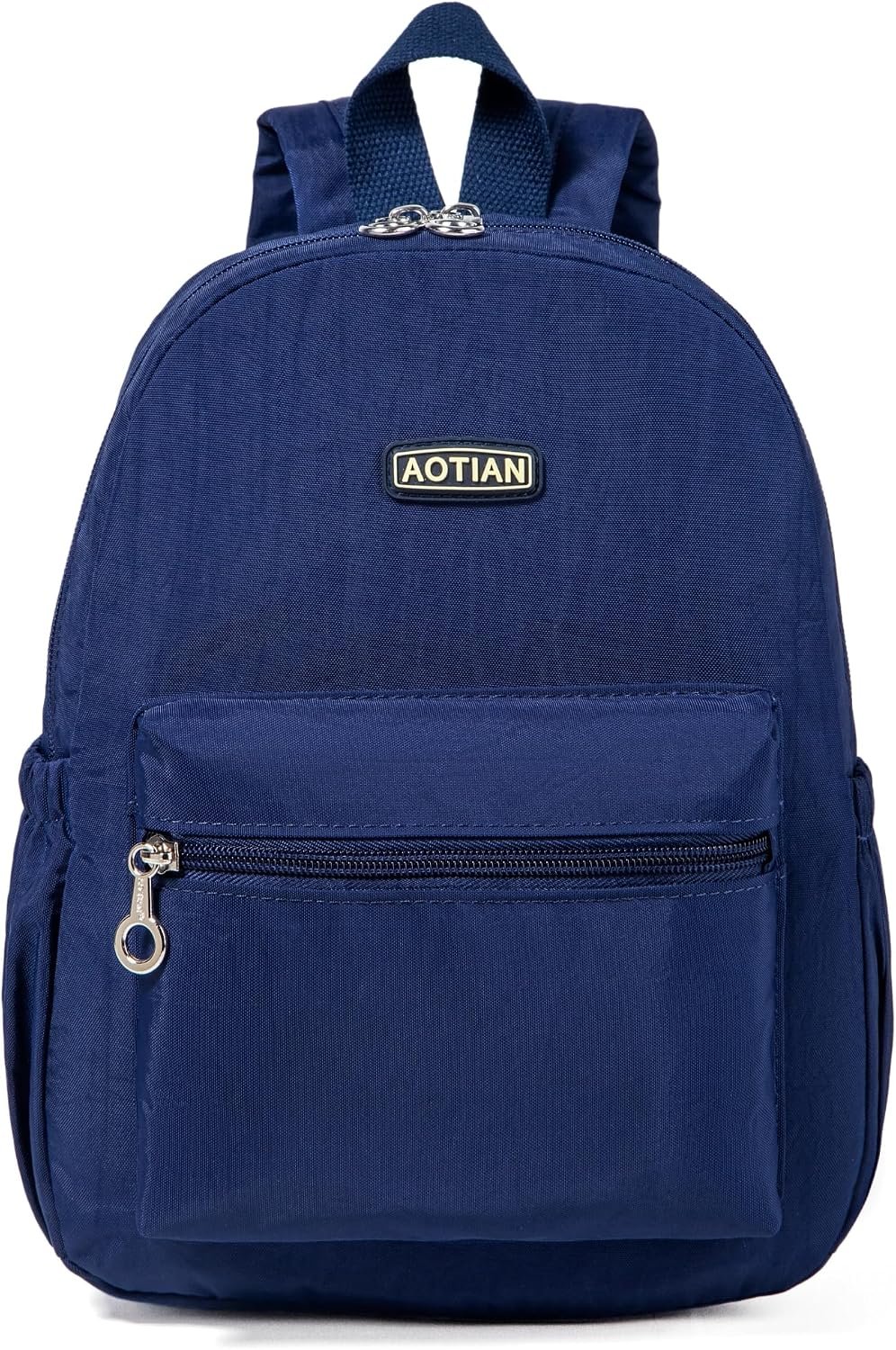 AOTIAN Mini Backpack for Women, Durable Nylon Small Daypack, Blue