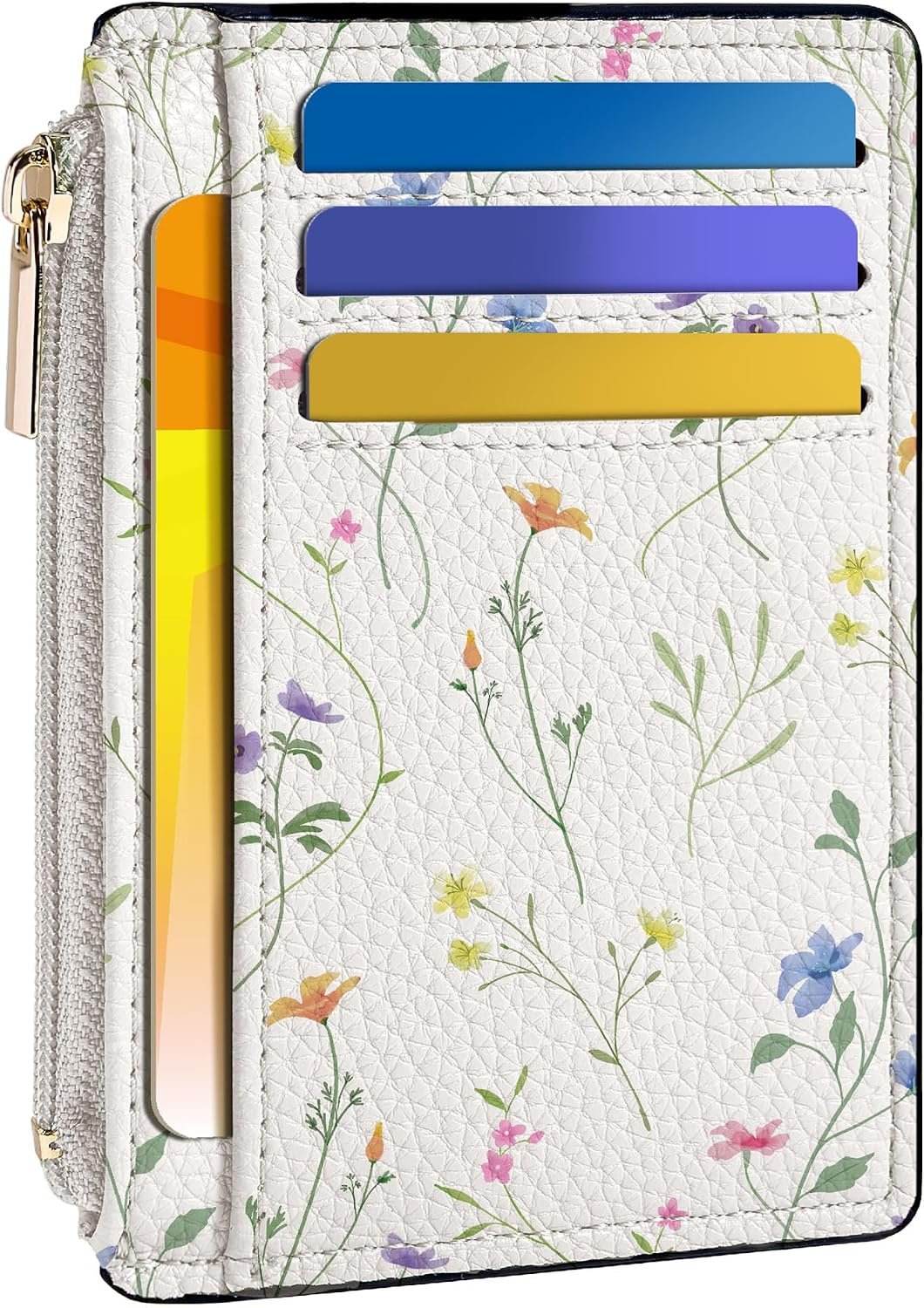 Tipmile Womens Credit Card Holder Wallet, Small Slim RFID Blocking Sleeve
