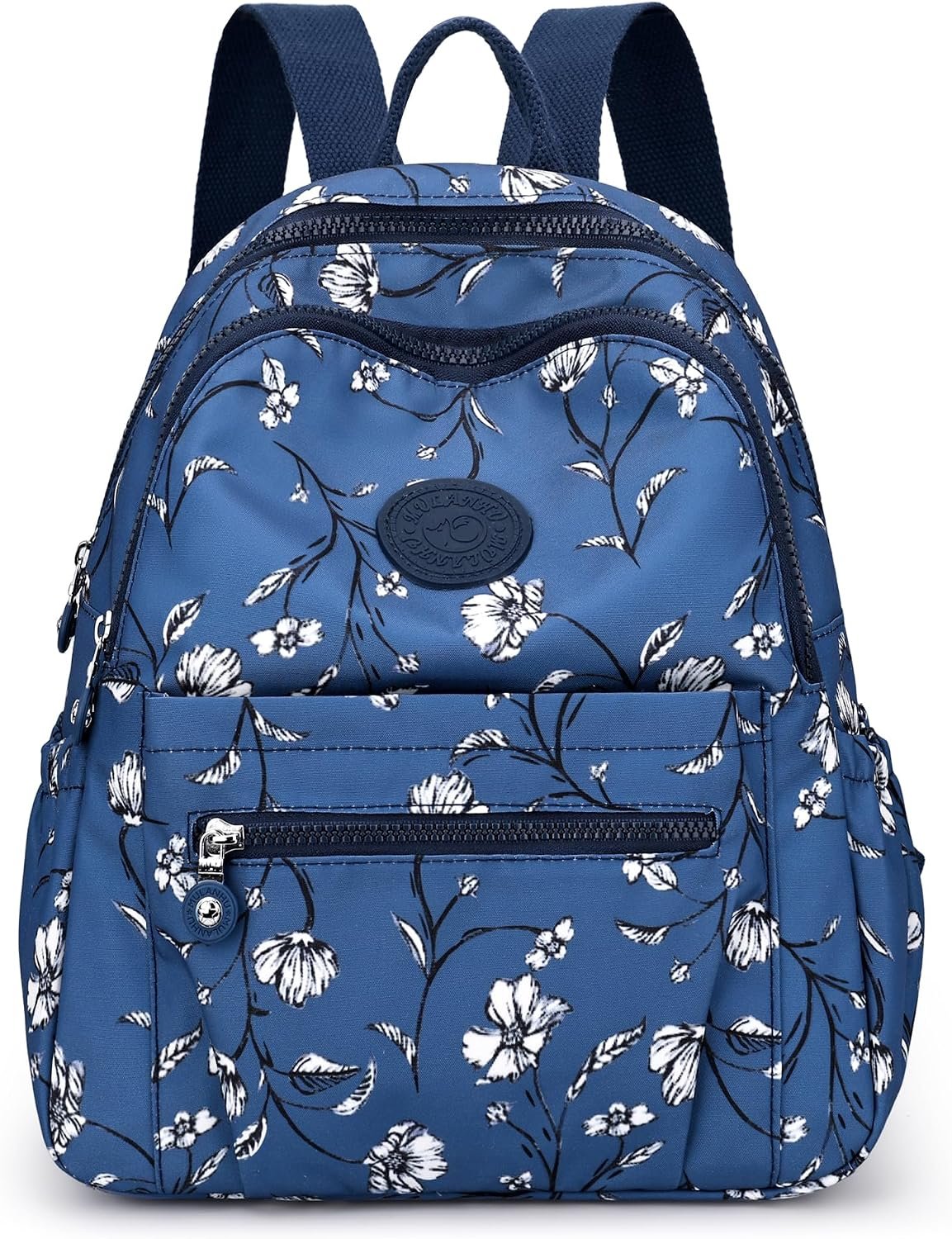 Pealwel Mini Backpack Purse for Women,Small Nylon backpacks for Ladies Backpacks Women Anti Theft Travel Bag (Orchid)