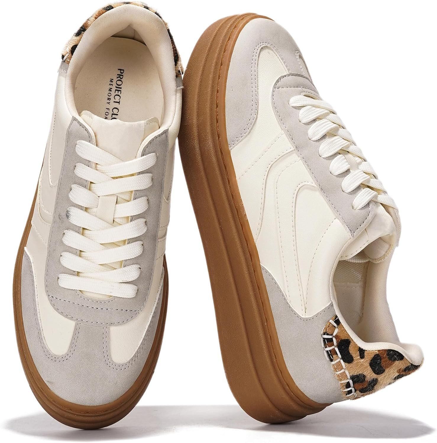 Project Cloud Lightweight Platform Sneakers for Women Footwear (Volley)