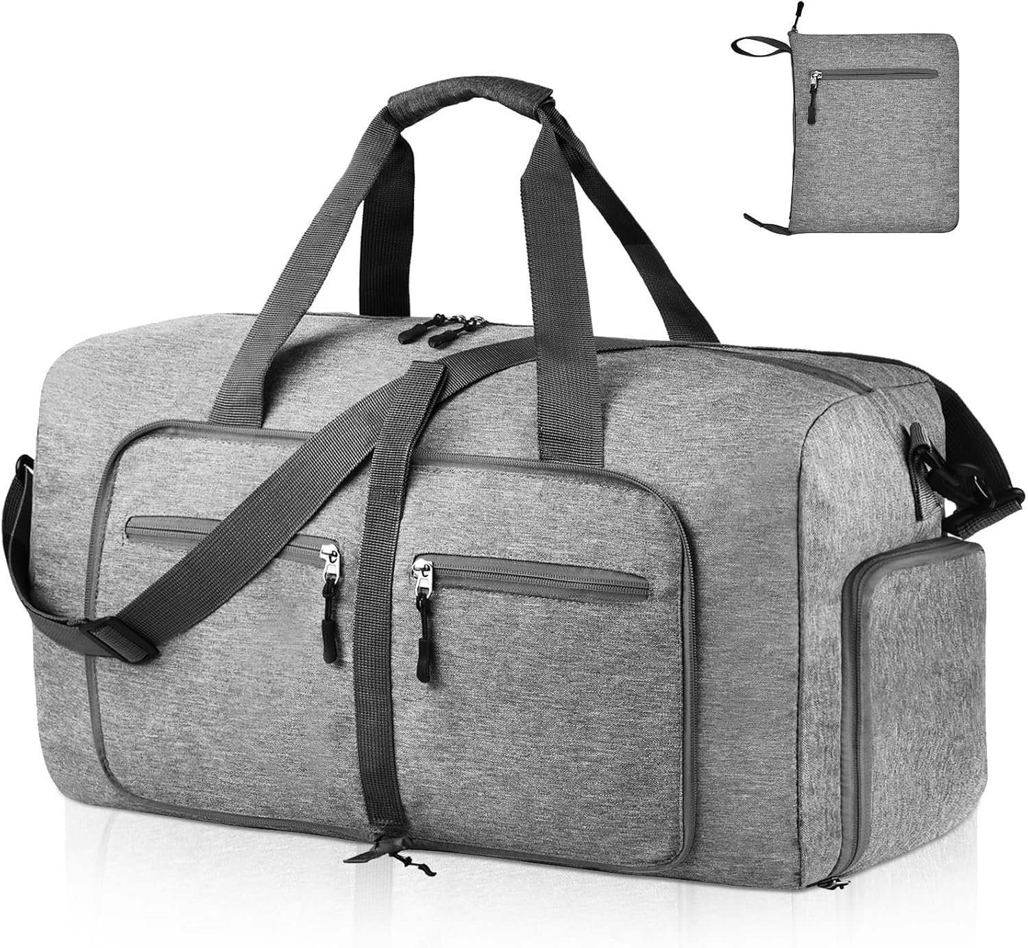 Dimayar 65L Foldable Duffle Bag, Travel & Weekender, Overnight, Gym