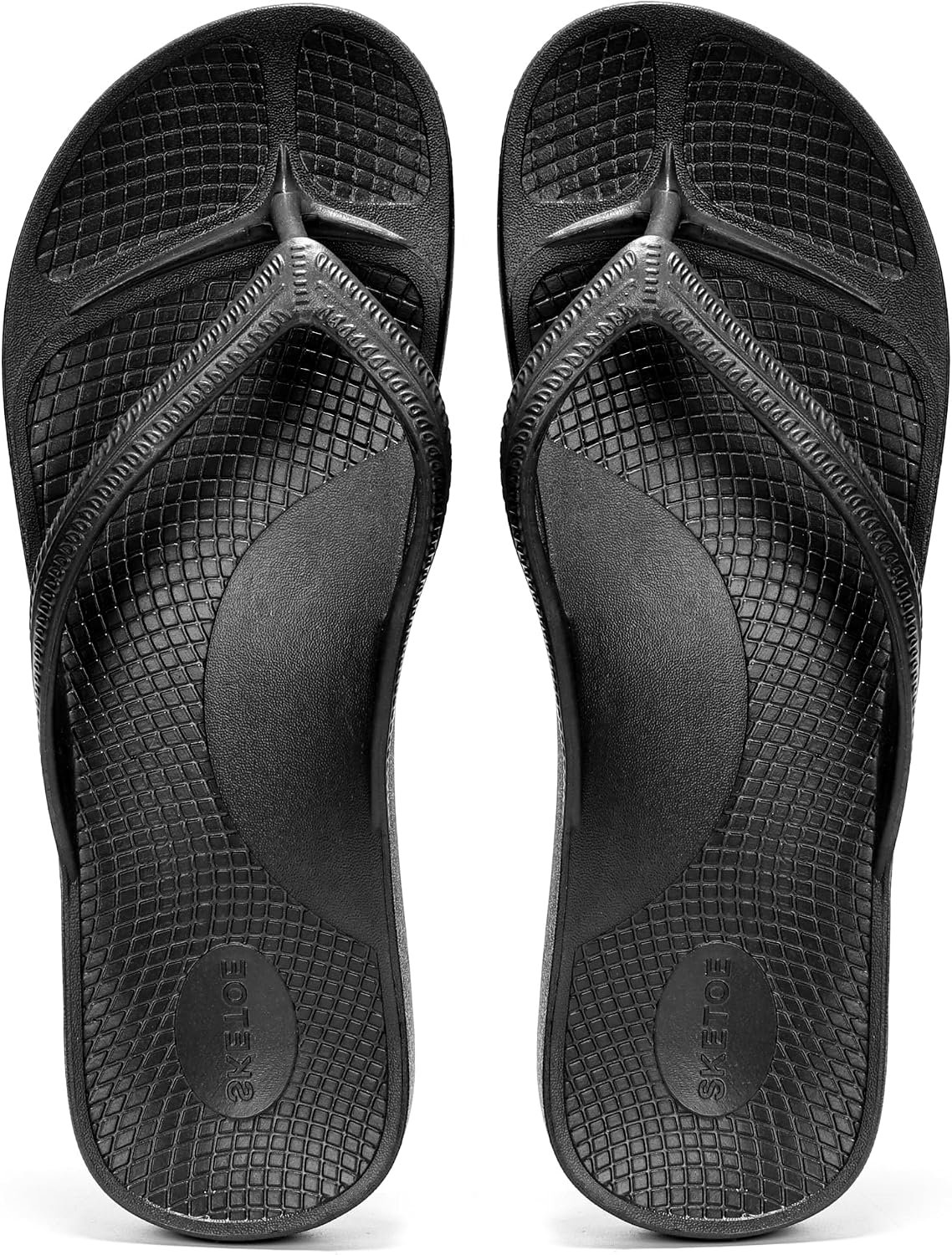 Arch Support Flip Flops for Women Thong Sandals with Soft Straps for Summer Pool Slides Orthopedic Plantar Fasciitis Beach Recovery Slides