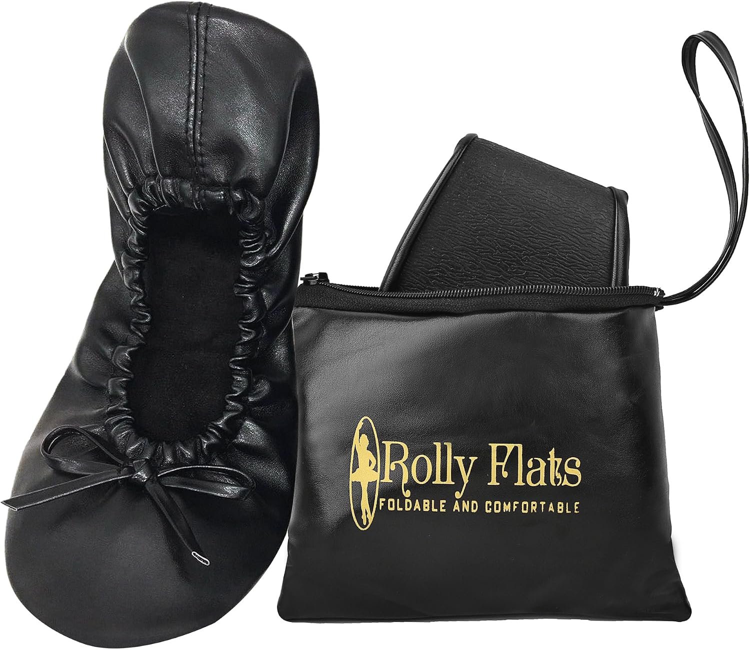 Women’s Foldable Ballet Flats, Travel & Wedding Shoes, Fit in Your Purse
