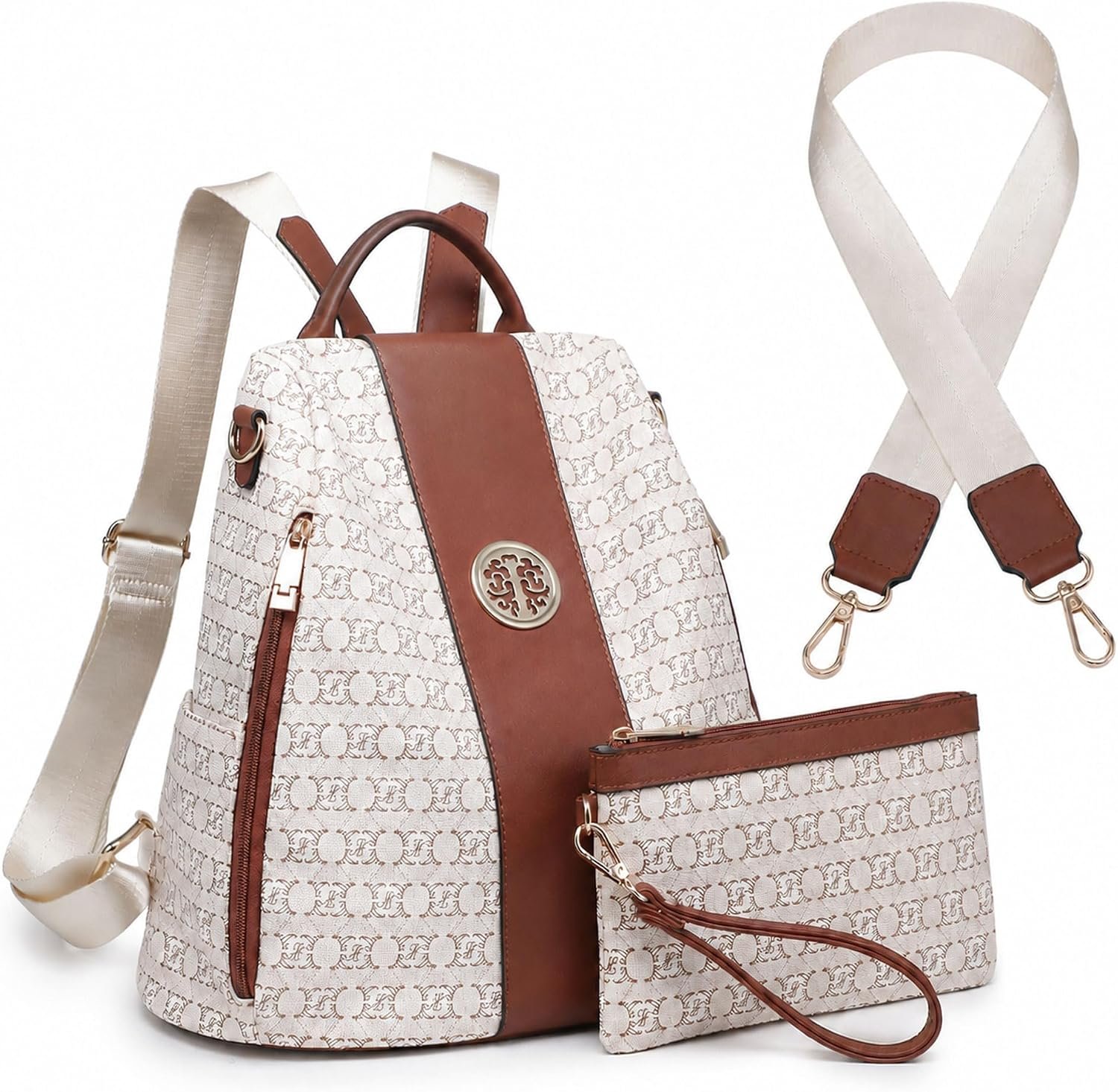 Women Backpack Purse Anti Theft Convertible Leather Travel Shoulder Bag