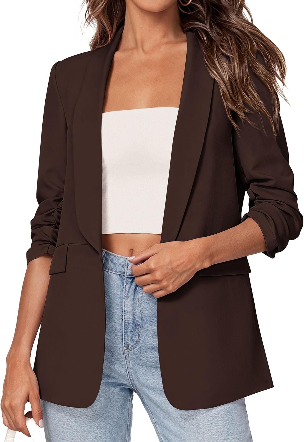 PRETTYGARDEN Women’s Summer Blazers Business Casual Outfits