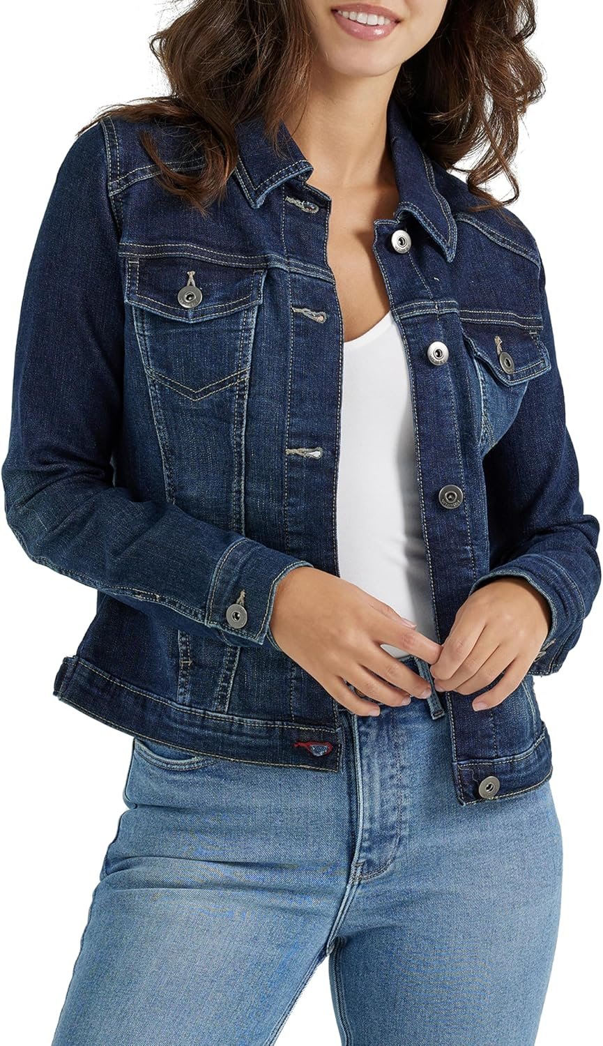 Wrangler Authentics Women’s Stretch Denim Jacket