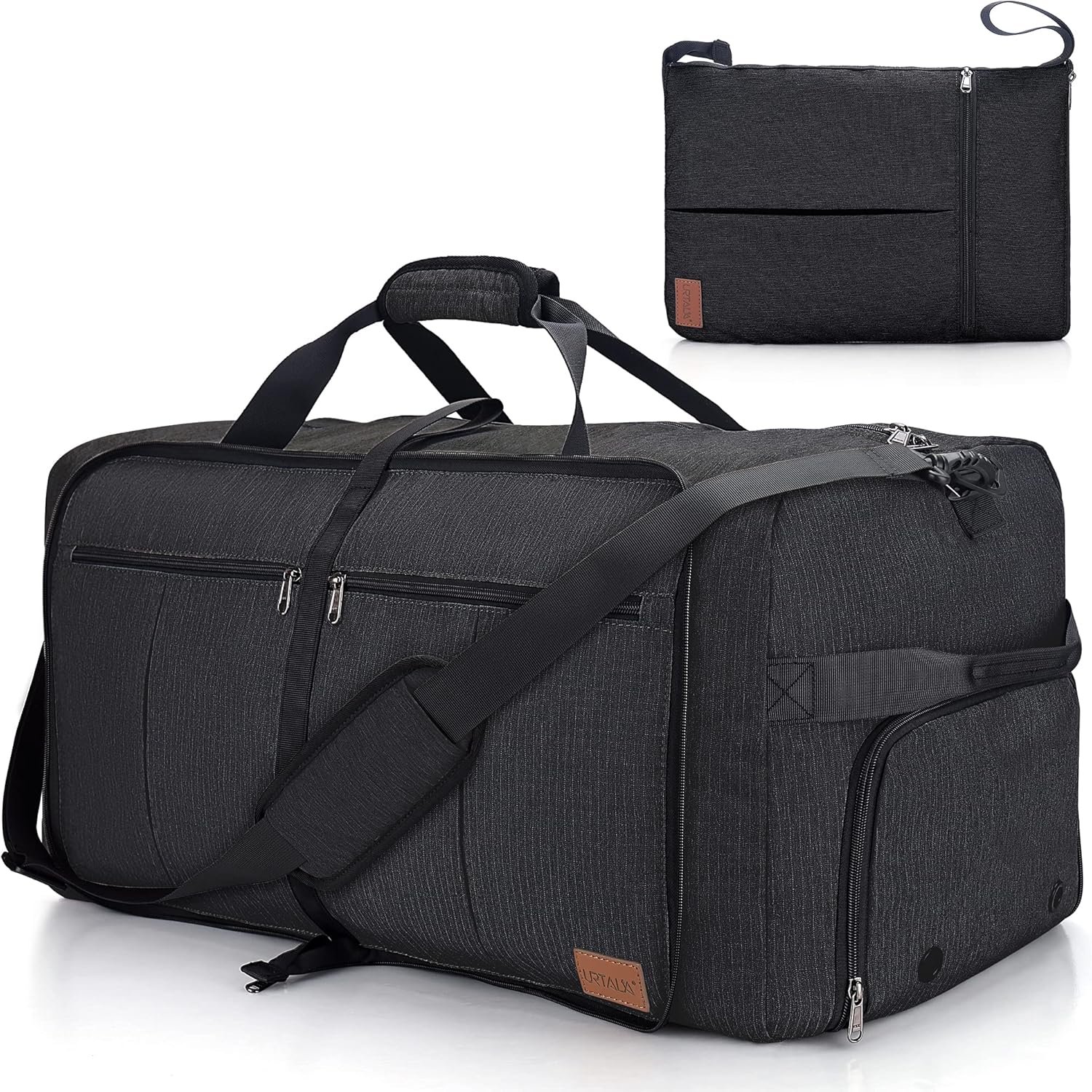 80L EXTRA LARGE Foldable Waterproof Travel Duffle Bag for Men and Women
