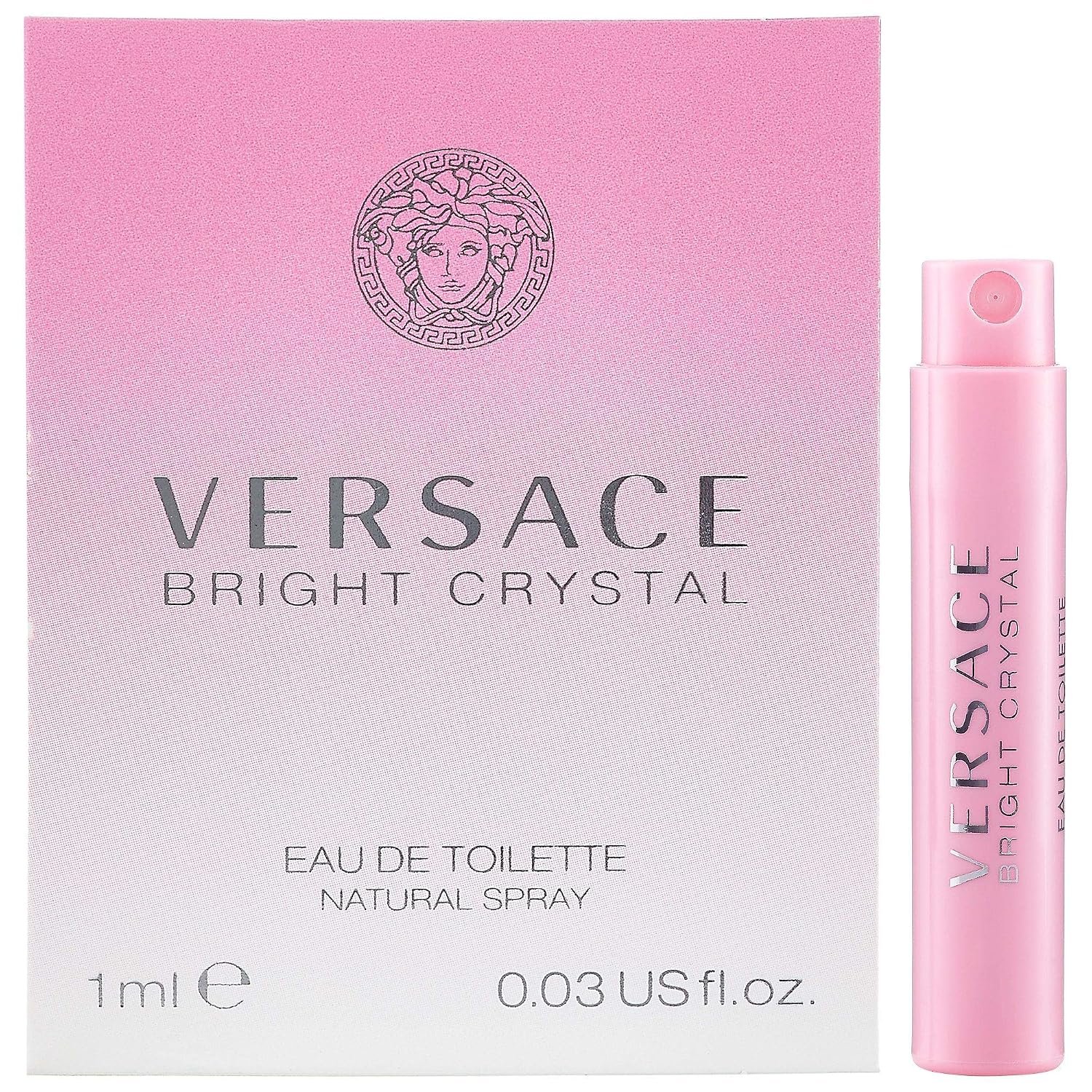 Versace Bright Crystal By Gianni Versace Edt Vial On Card Mini for Women