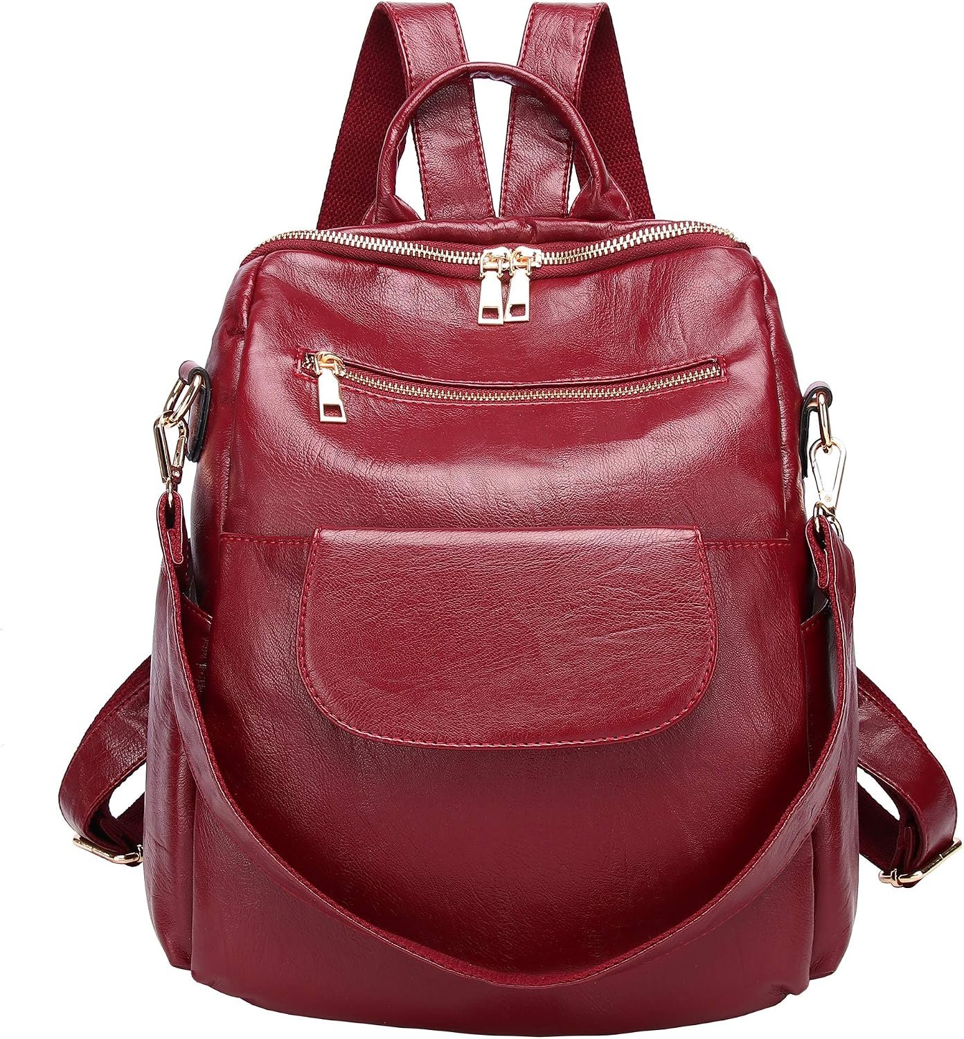 Women Fashion Backpack Purse Waterproof Bookbags Travel Shopping Rucksack Convertible Ladies Shoulder Bag