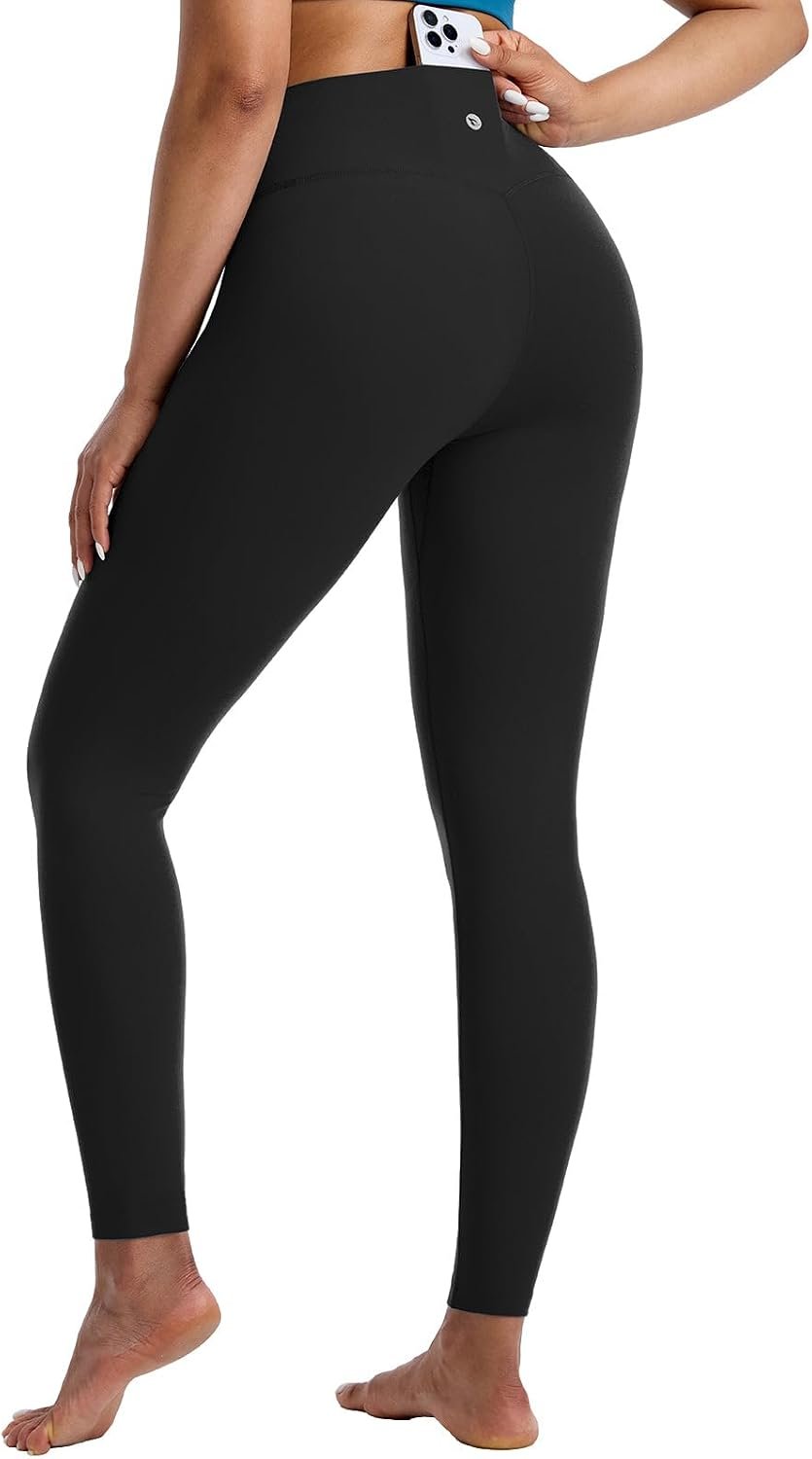 baleaf High Waisted Leggings for Women Tummy Control Yoga Workout Pants