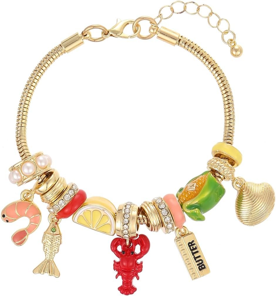 Madison Tyler Beach Charm Bracelet Gold Bracelets for Women Gifts
