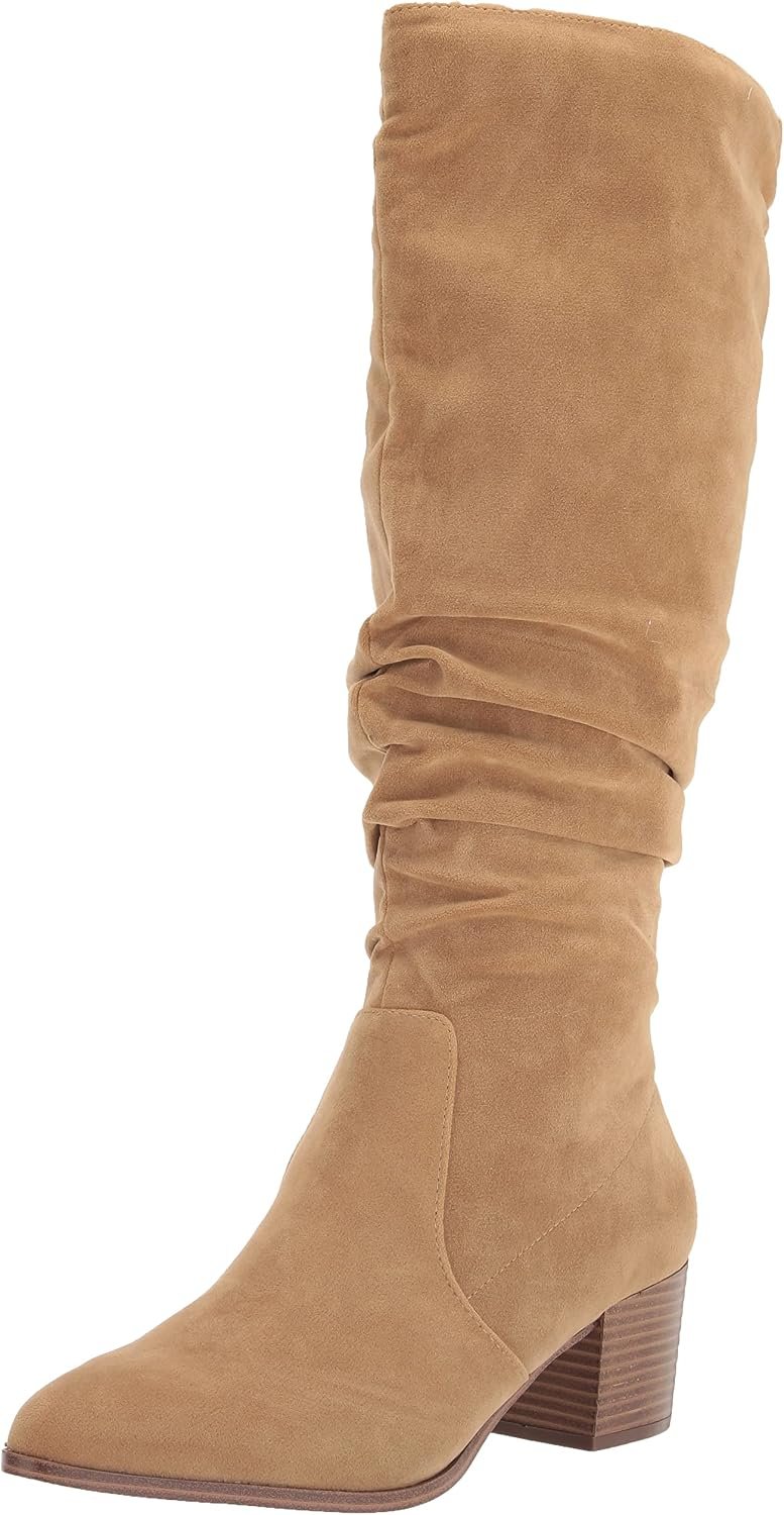 Amazon Essentials womens Tall Block Heel Boots